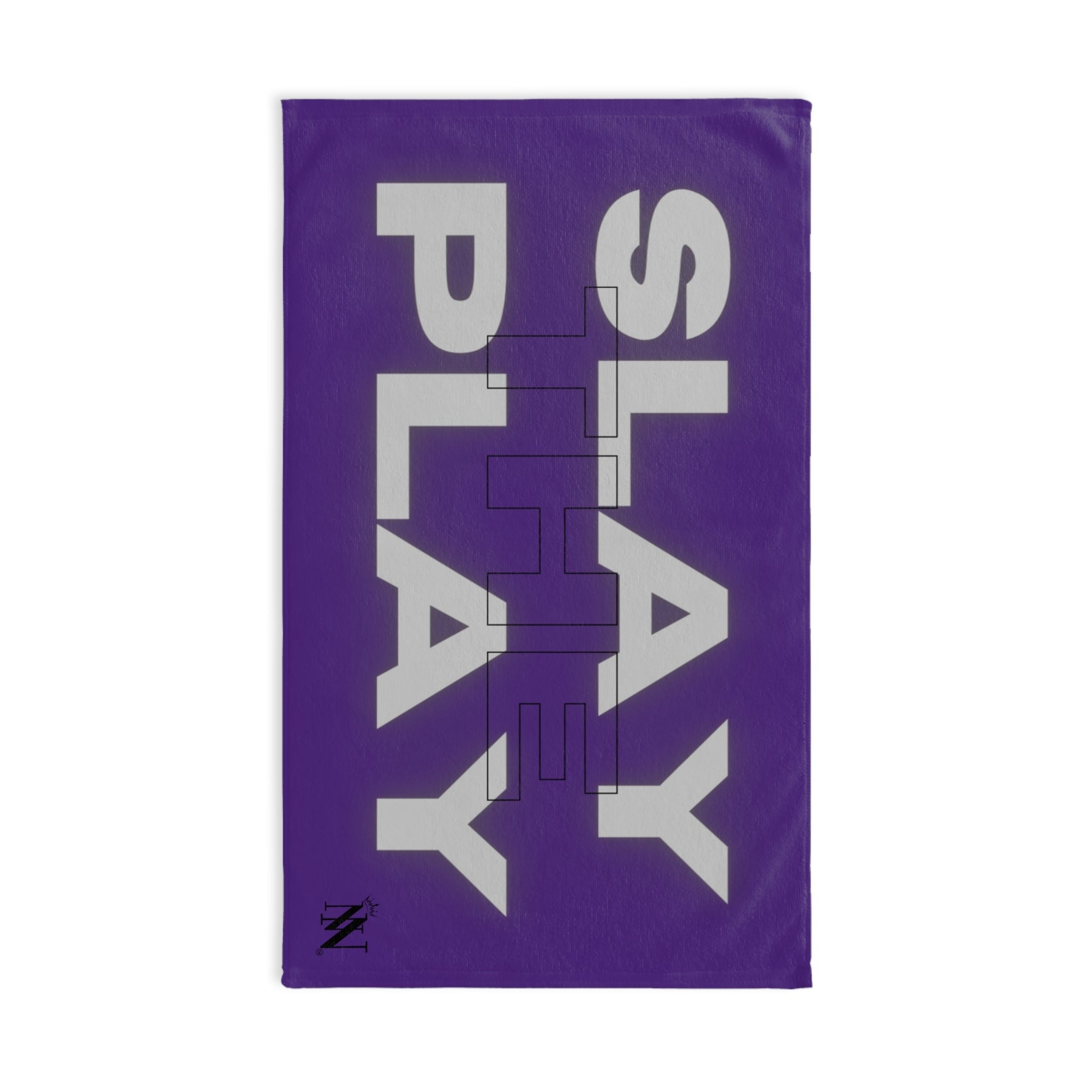 Slay the Play Purple | Mix & Match Original Fun-Flirty Lovers’ Towels
