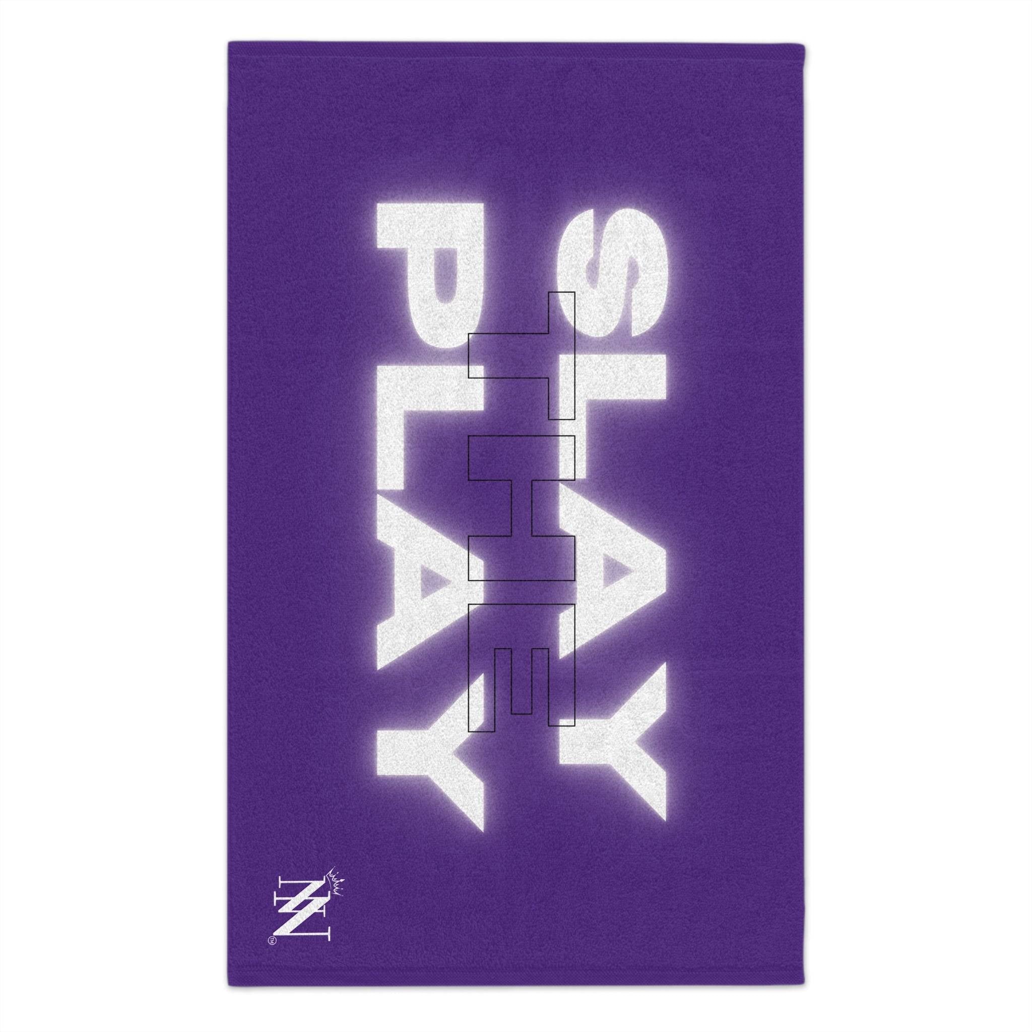 Slay the Play Purple Mix & Match Soft Sex Towels | Naughty Lovers’ Gifts