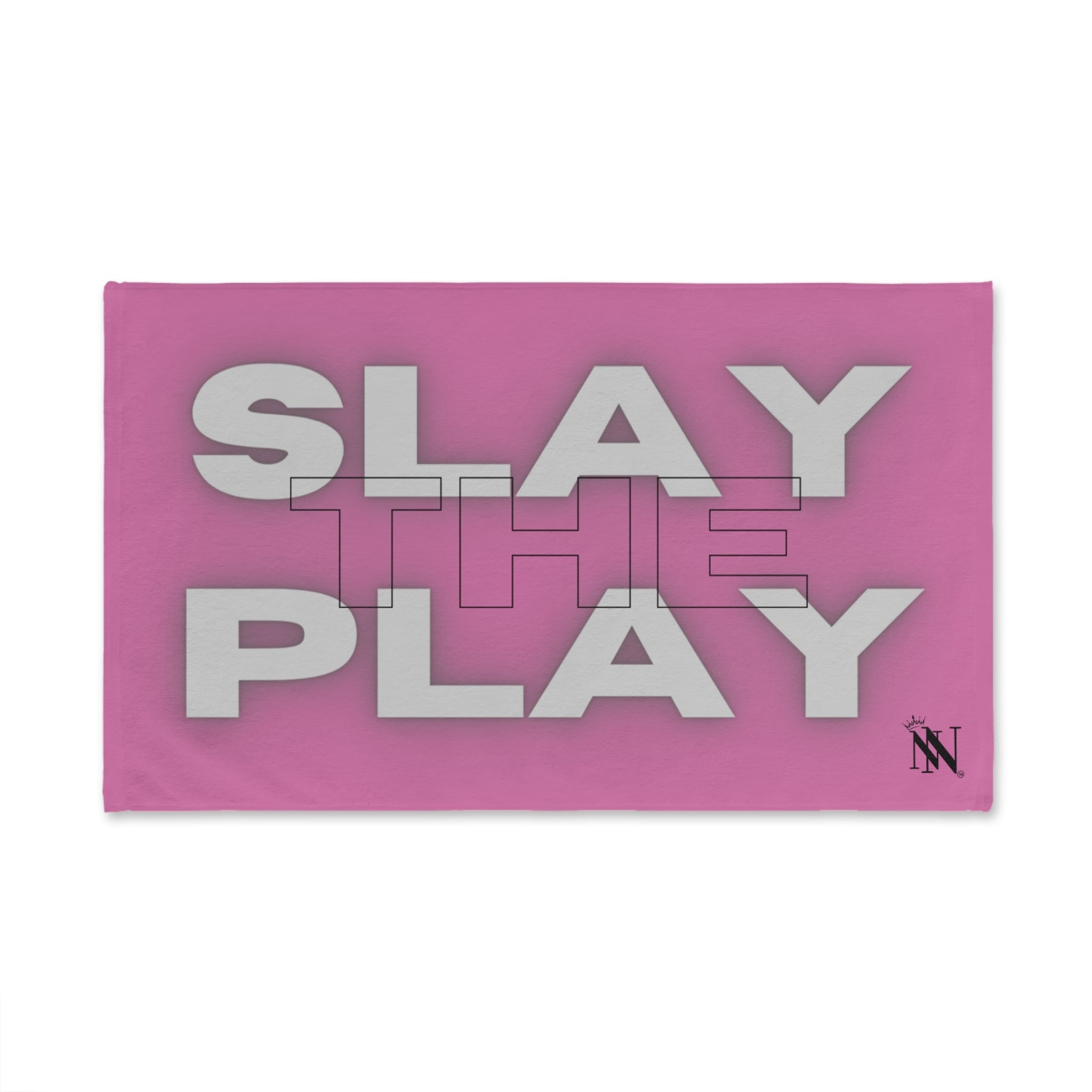 Slay the Play Soft Pink | Mix & Match Original Fun-Flirty Lovers’ Towels