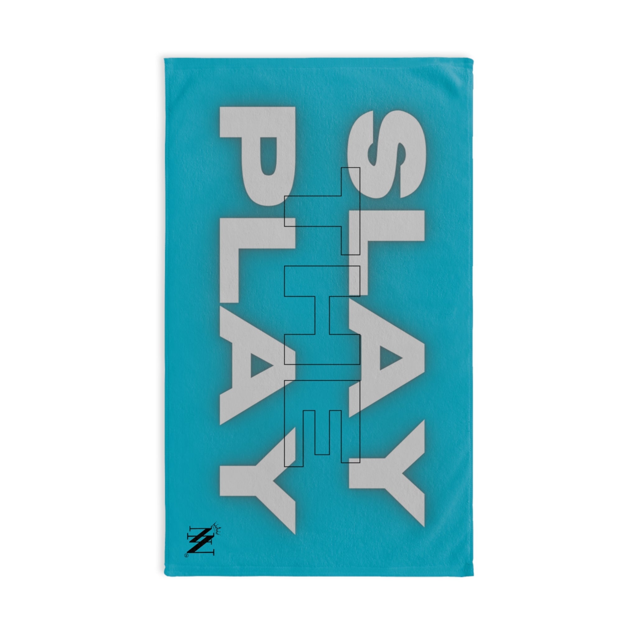 Slay the Play Teal | Mix & Match Original Fun-Flirty Lovers’ Towels