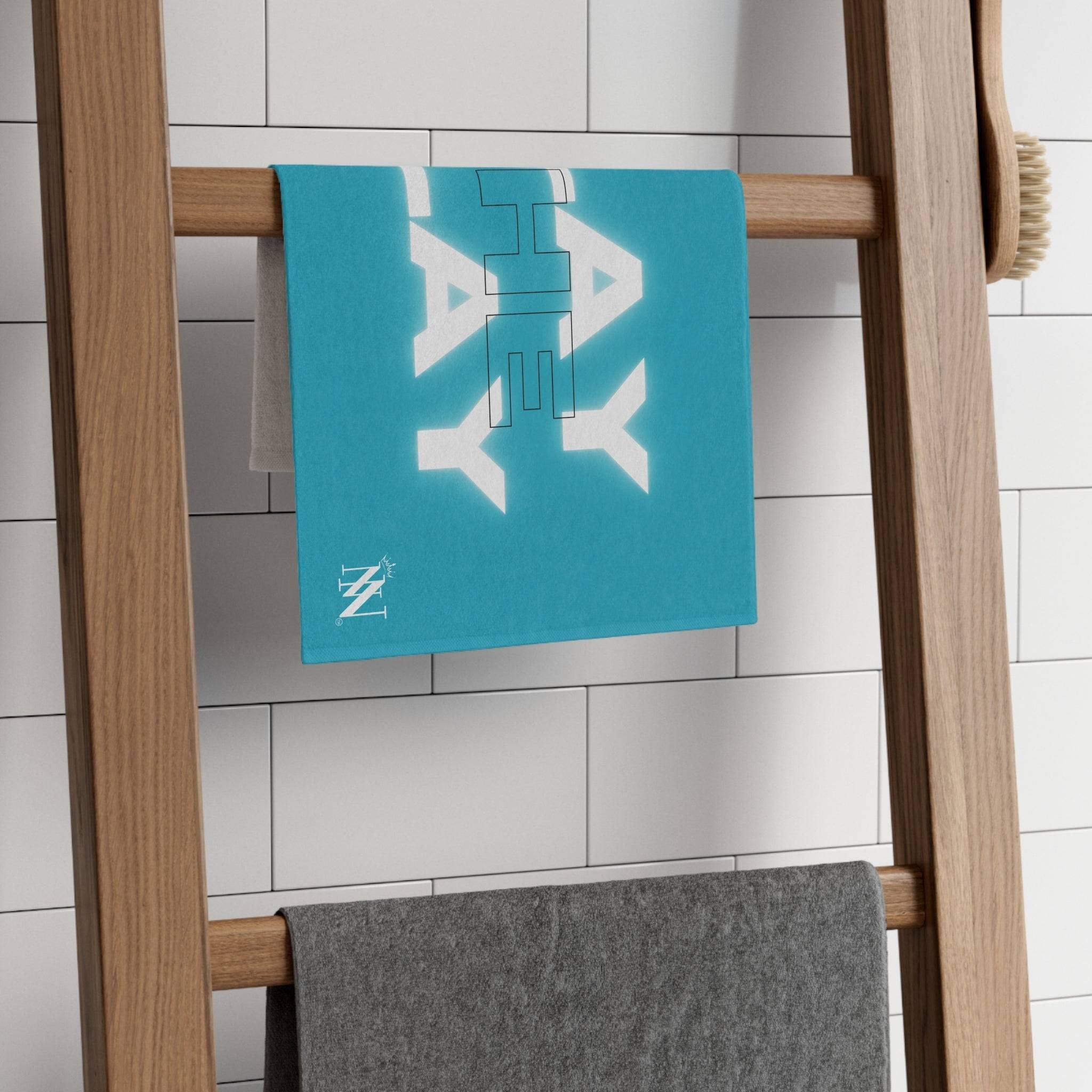 Slay the Play Teal Mix & Match Soft Sex Towels | Naughty Lovers’ Gifts