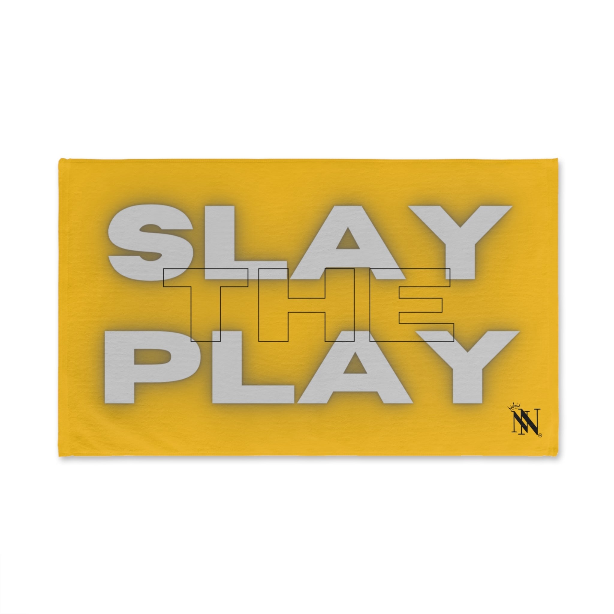 Slay the Play Yellow | Mix & Match Original Fun-Flirty Lovers’ Towels