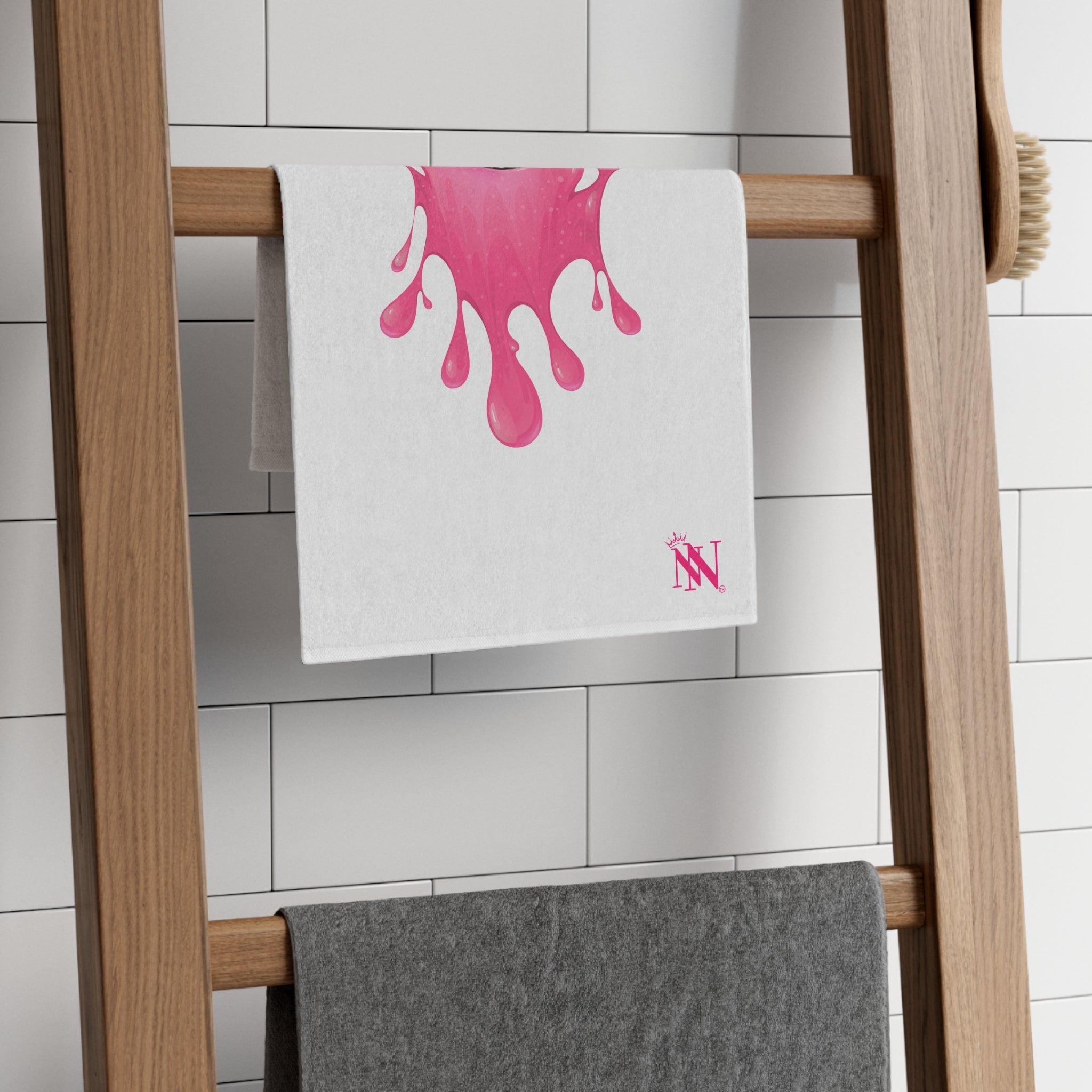 Slimy Pink Monster | Mix & Match Soft Fun-Flirty Lovers’ Towels