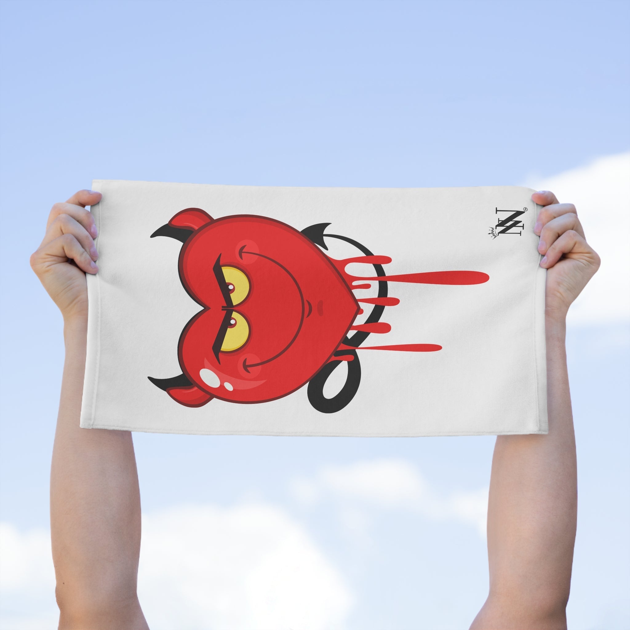 Slippery Little Devil | Mix & Match Soft Fun-Flirty Lovers’ Towels