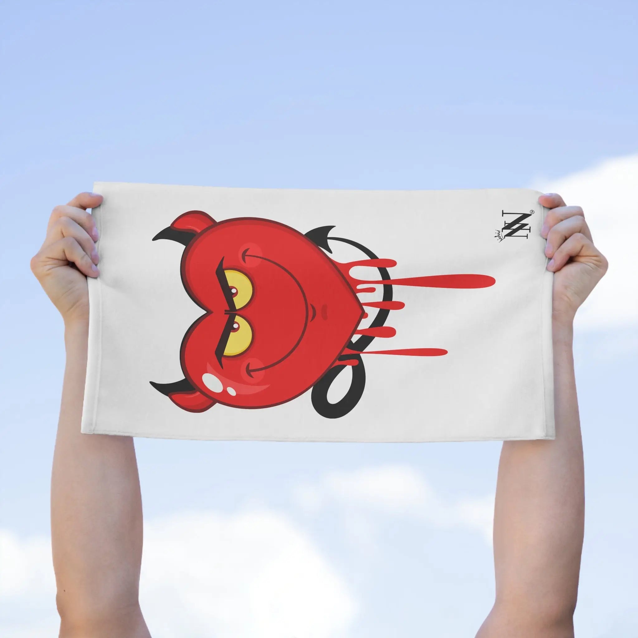 Slippery Little Devil | Mix & Match Soft Fun-Flirty Lovers’ Towels