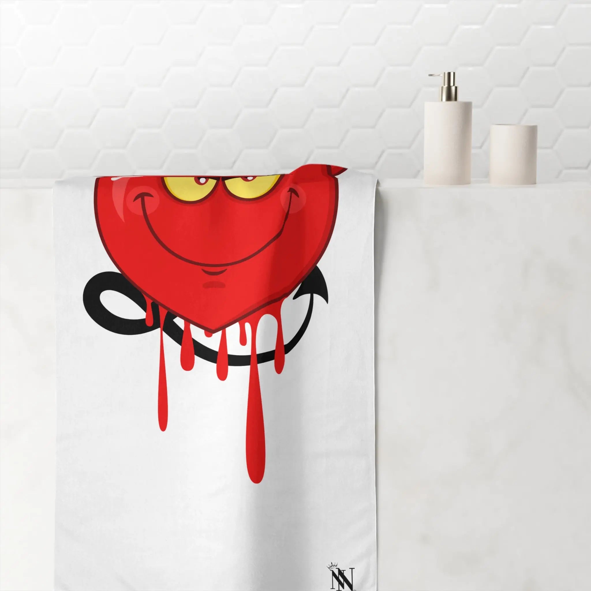 Slippery Little Devil | Mix & Match XL Fun-Flirty Loversβ Towels