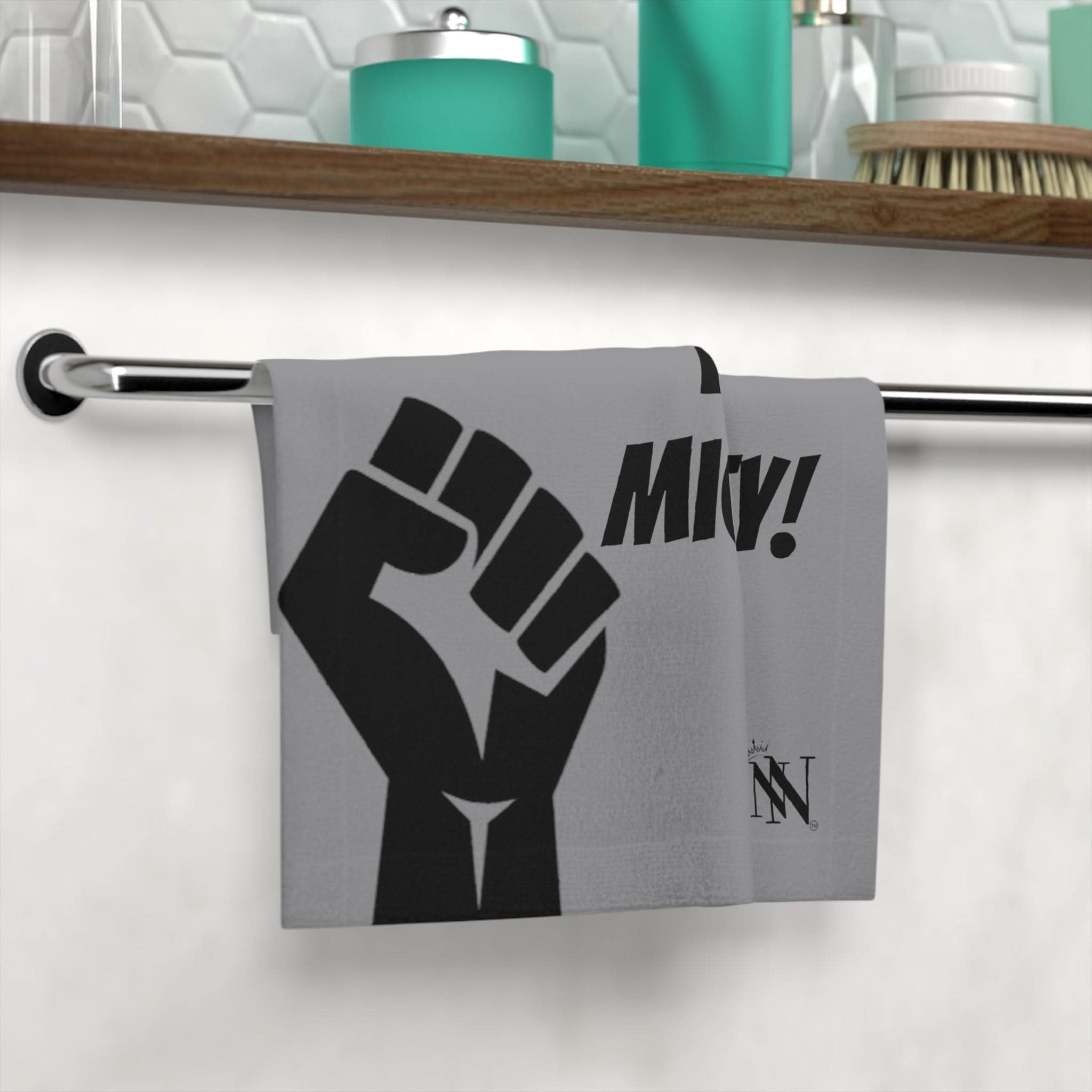 Small But Mighty Lils’ Grey | Mix & Match Lils’ Fun-Flirty Lovers’ Towels