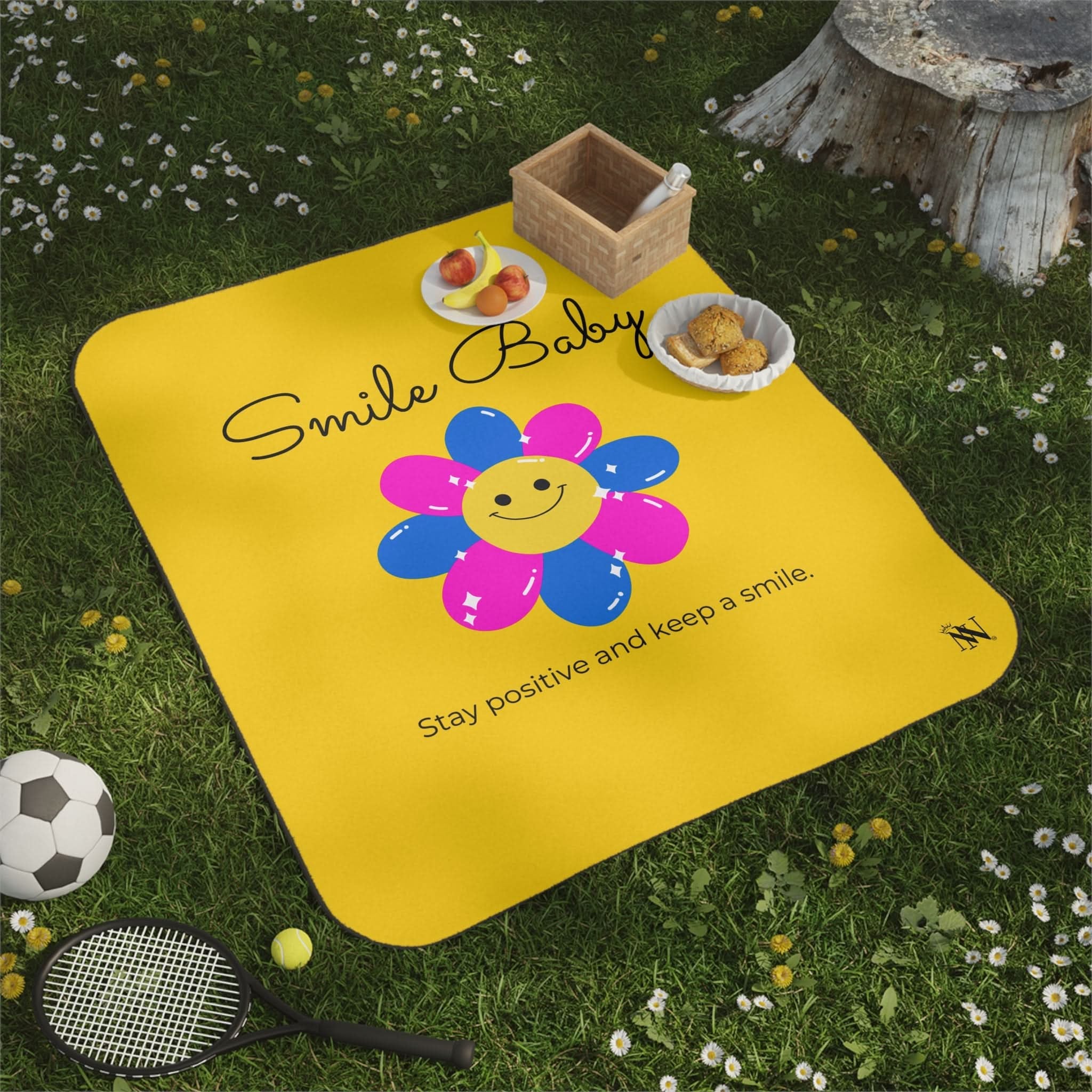 Smile Baby | Mix Match Fun-Flirty Lovers’ Water-Resistant Blankets