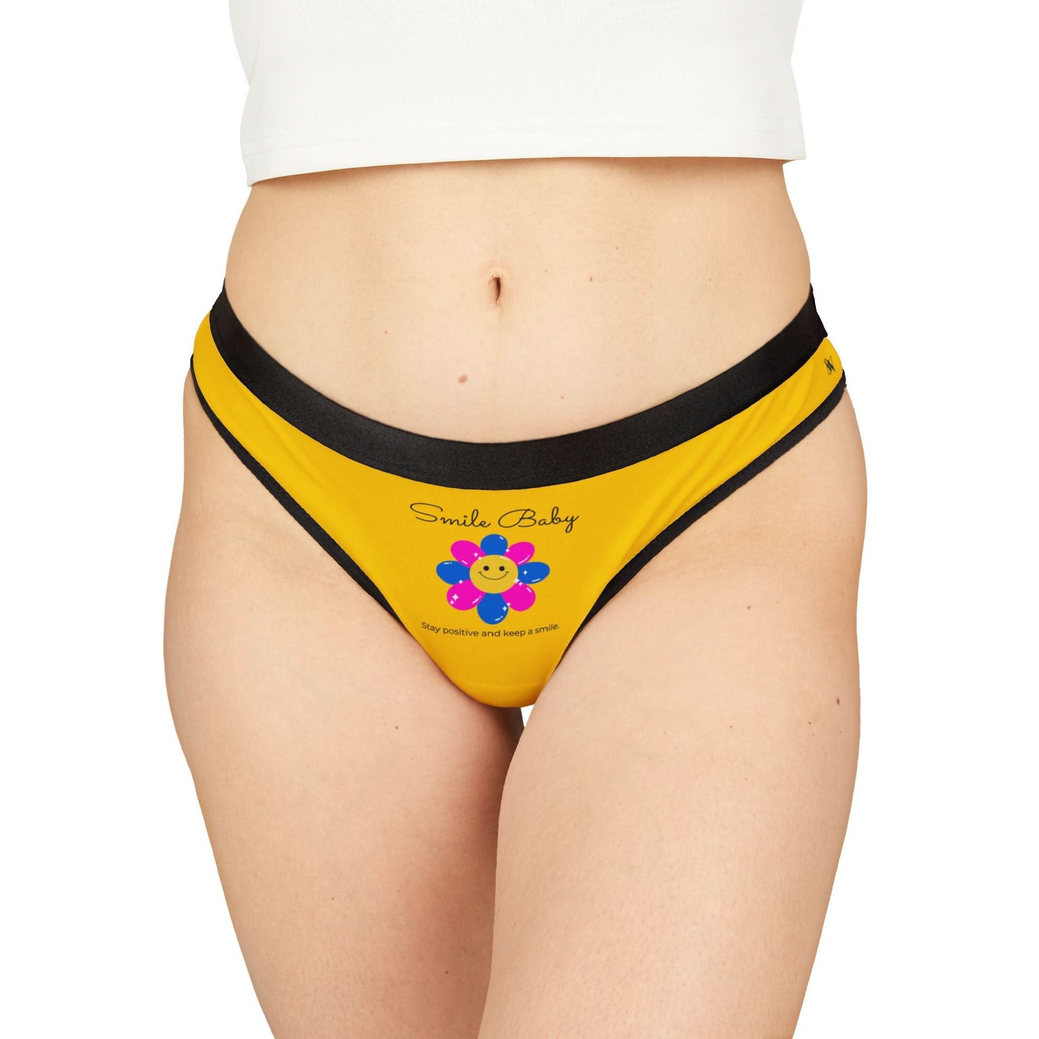Smile Baby | Mix & Match Women’s Fun-Flirty Lovers’ Thongs