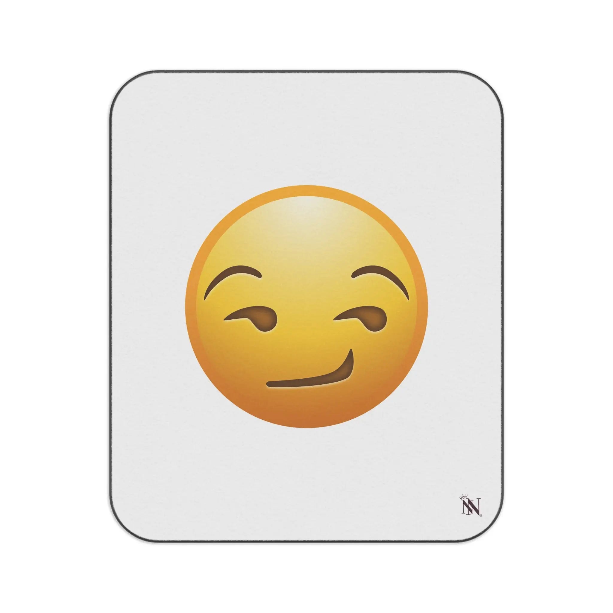 Smirking Face Emoji | Mix Match Fun-Flirty Lovers’ Water-Resistant Blankets