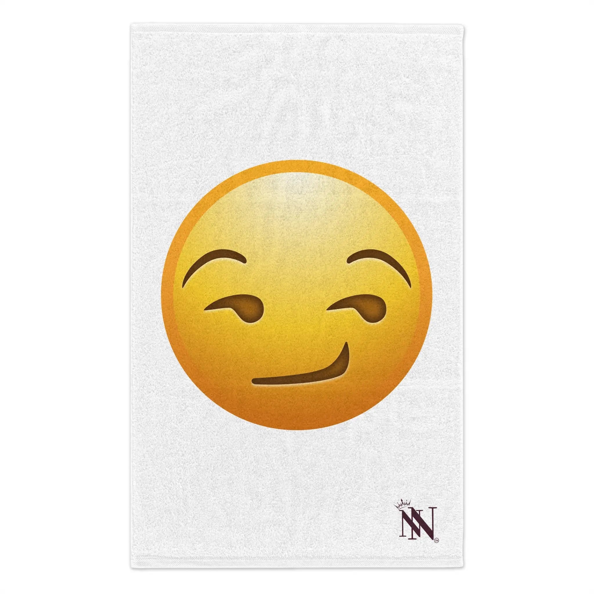 Smirking Face Emoji | Mix & Match Soft Fun-Flirty Lovers’ Towels