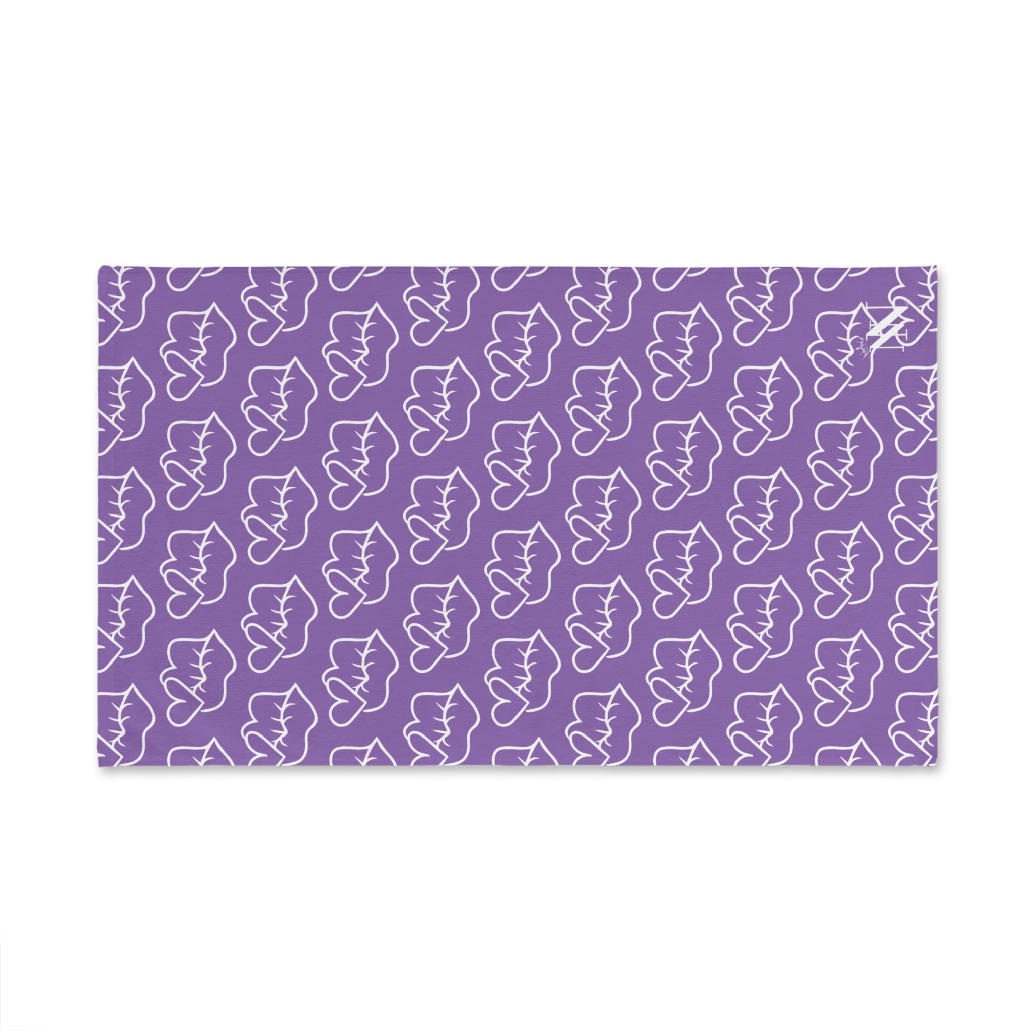 Smoochie Kiss Lips Light Purple | Mix & Match Original Fun-Flirty Lovers’ Towels