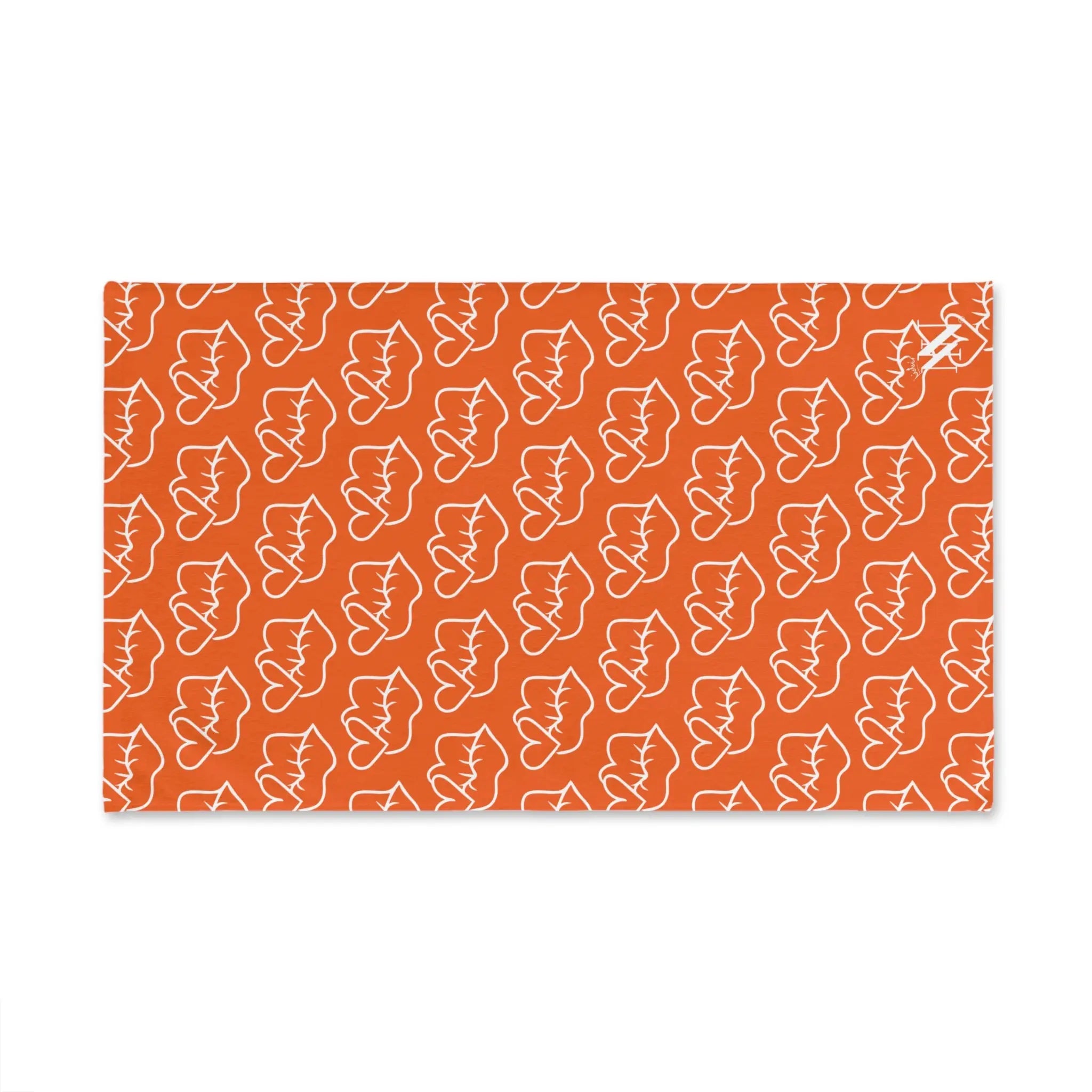 Smoochie Kiss Lips Orange | Mix & Match Original Fun-Flirty Lovers’ Towels
