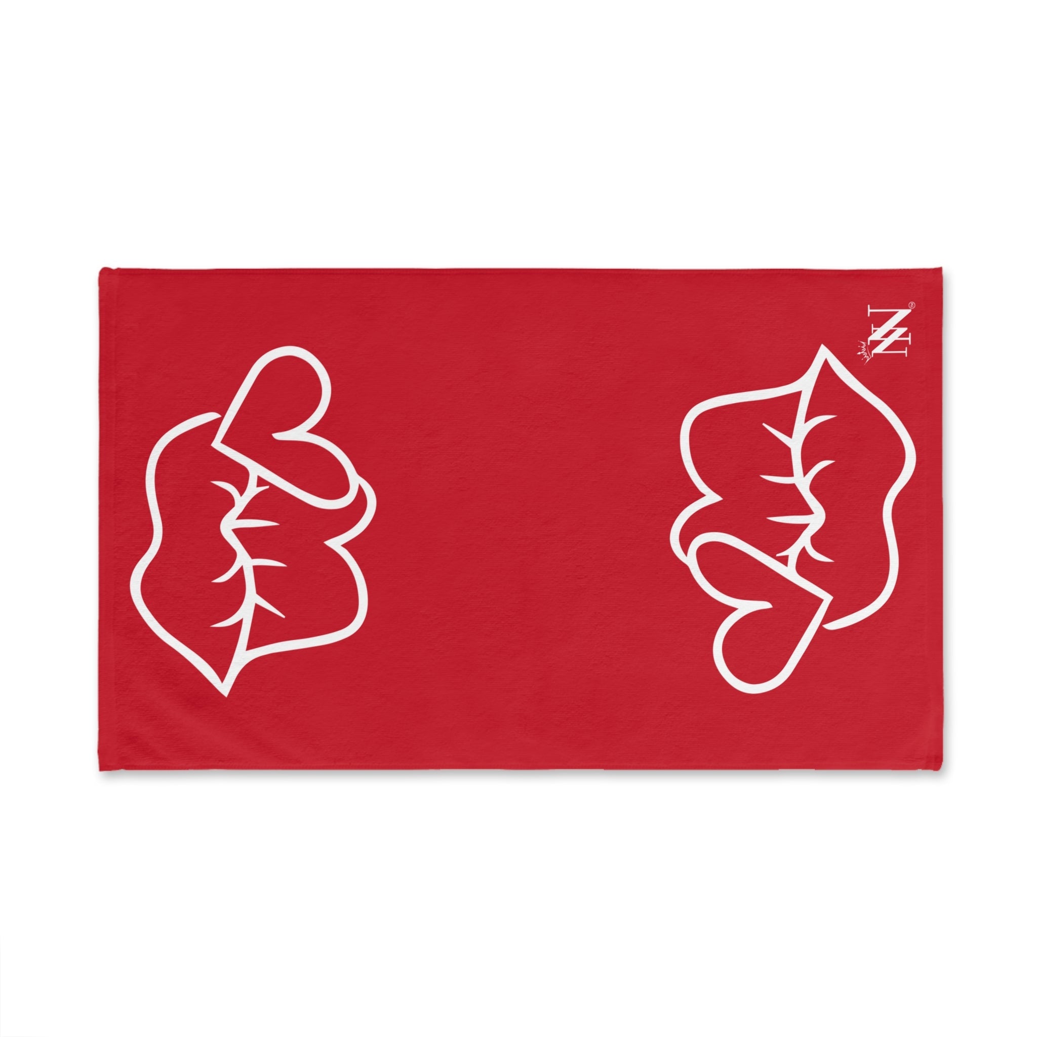 Smoochie Lips Shareable Red | Mix & Match Original Fun-Flirty Lovers’ Towels