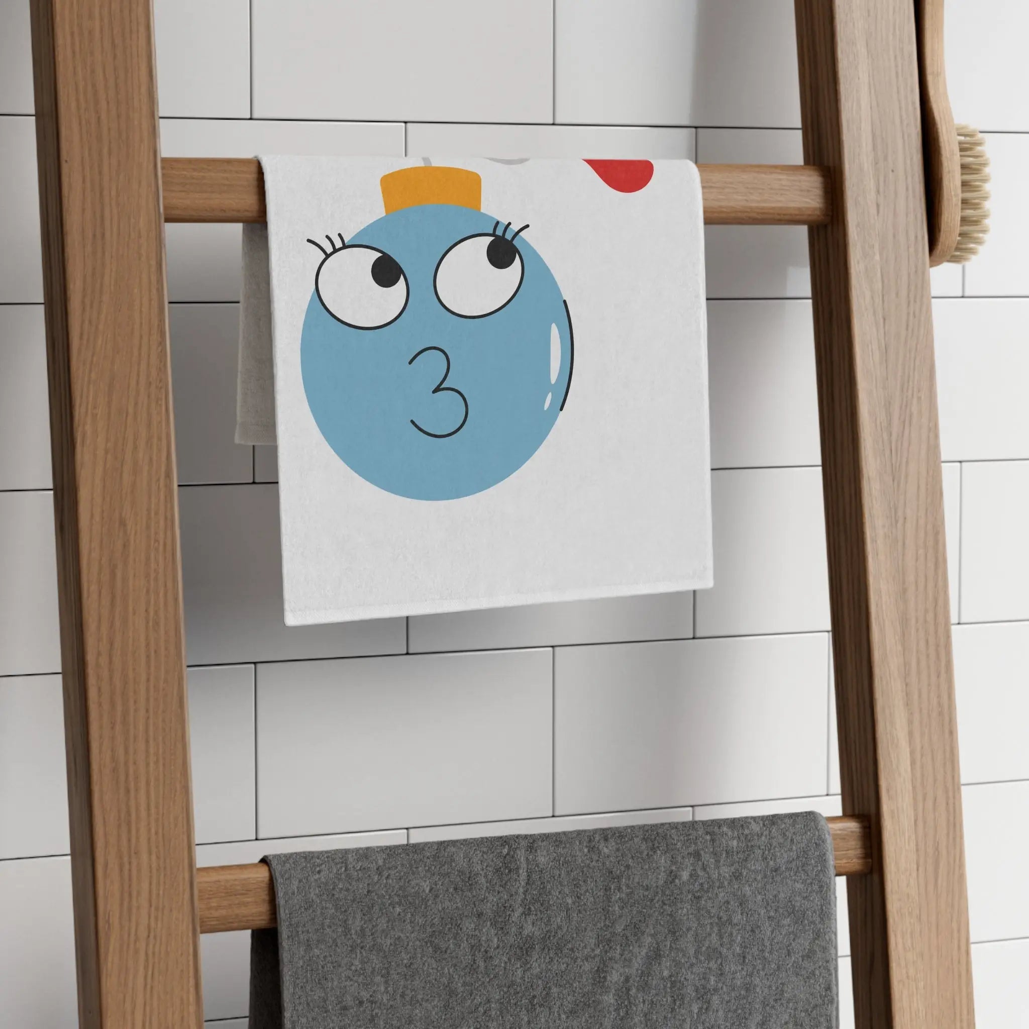 Smoochie Love Bomb | Mix & Match Soft Fun-Flirty Lovers’ Towels