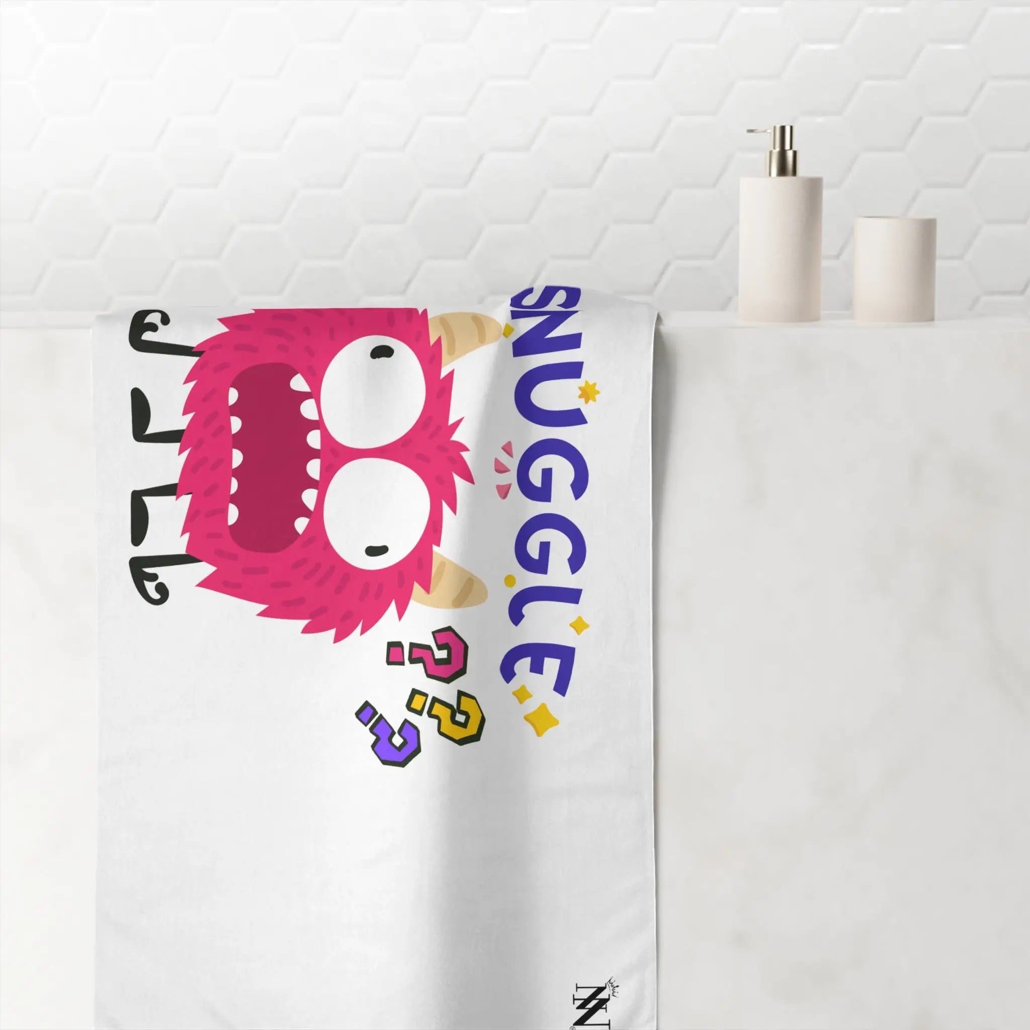 Snuggle Monster??? | Mix & Match XL Fun-Flirty Lovers’ Towels