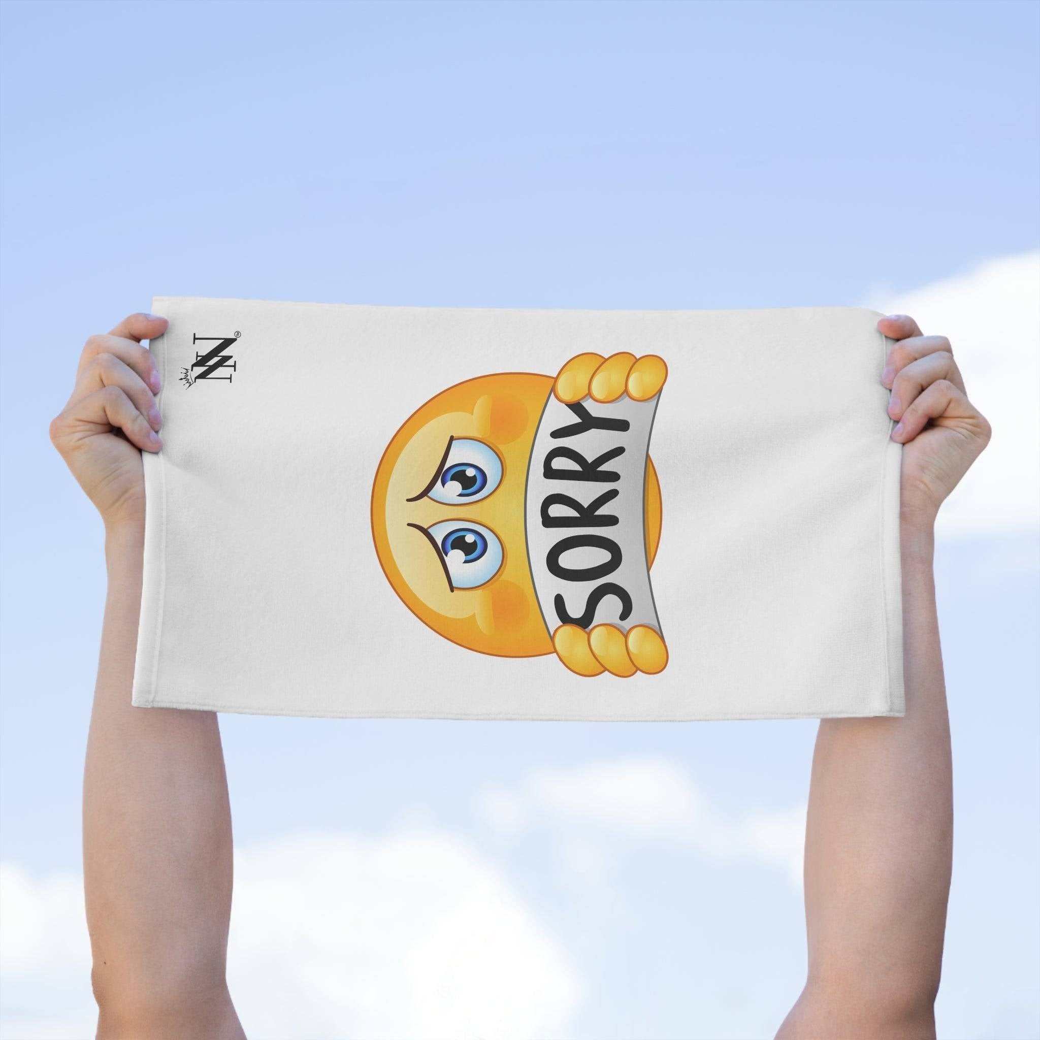 Sorry Emoji | Mix & Match Soft Fun-Flirty Lovers’ Towels