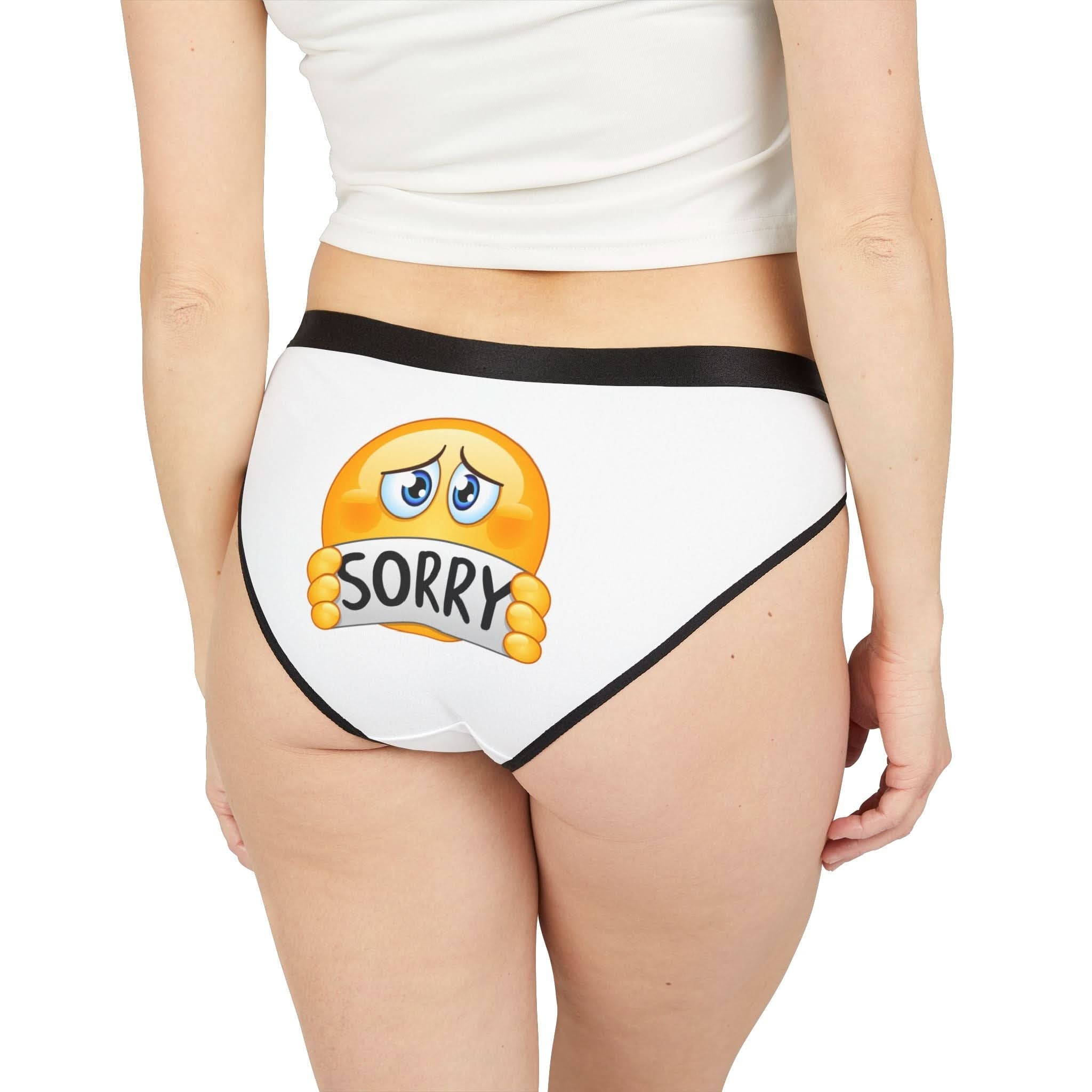 Sorry Emoji | Mix & Match Women’s Fun-Flirty Lovers’ Panties