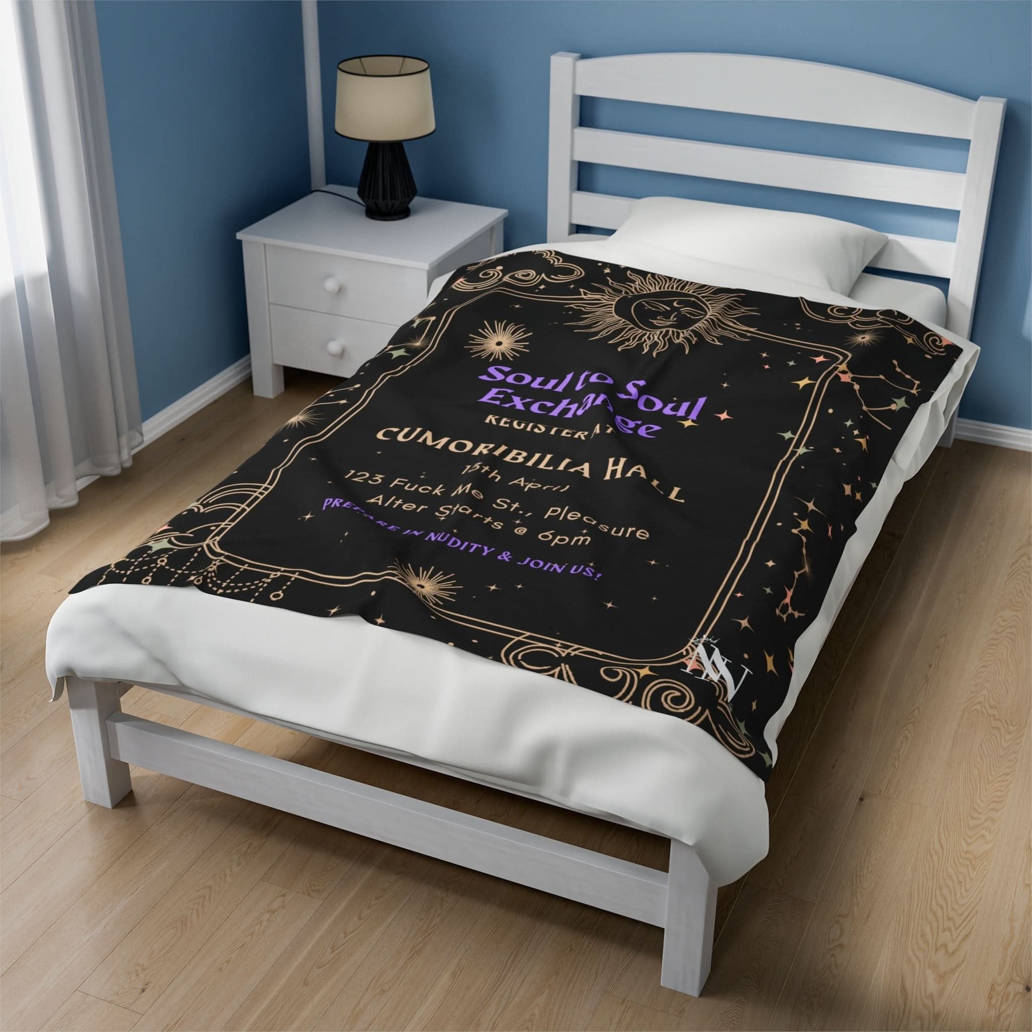 Soul to Soul Exchange | Mix & Match Fun-Flirty Loversā Blankets