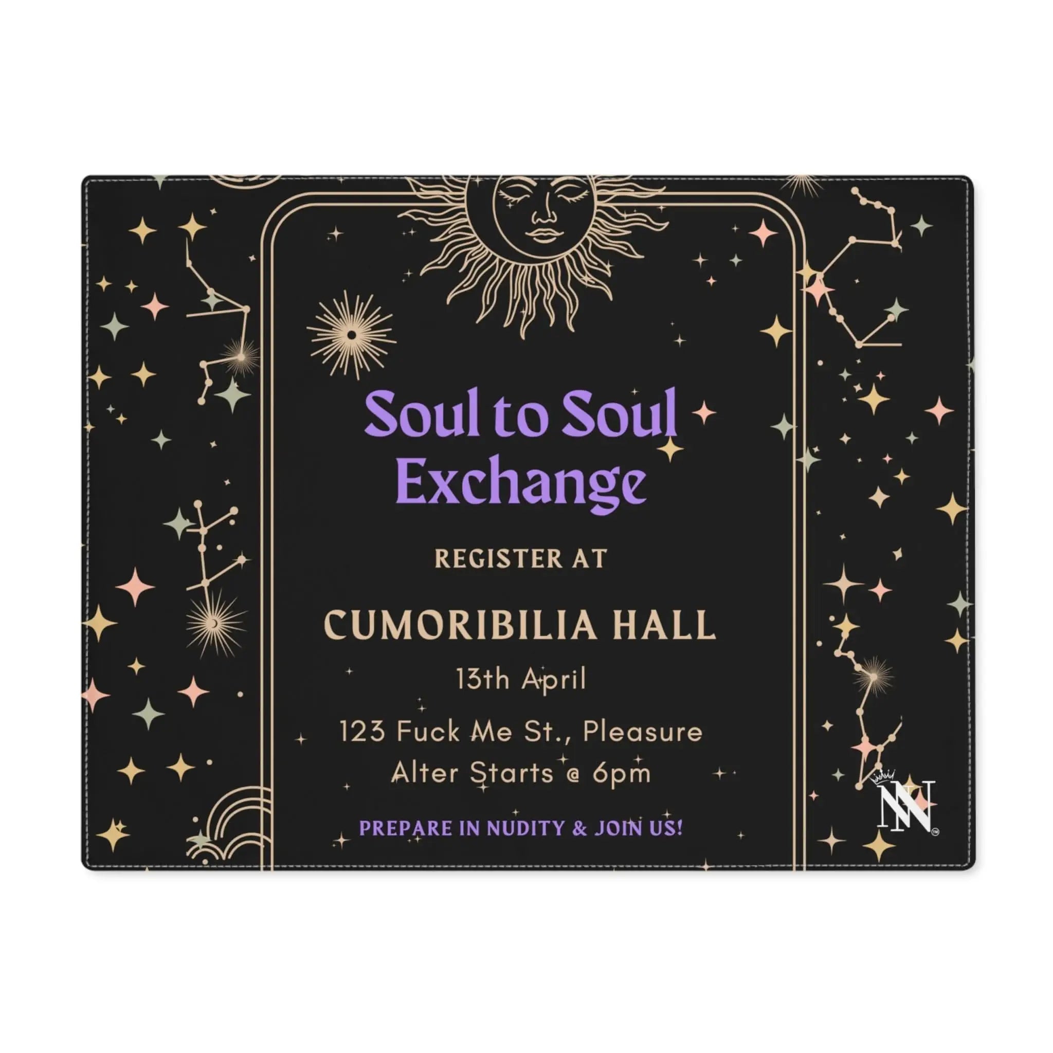 Soul to Soul Exhange | Mix & Match Playful Fun-Flirty Lovers’ Toy Mats