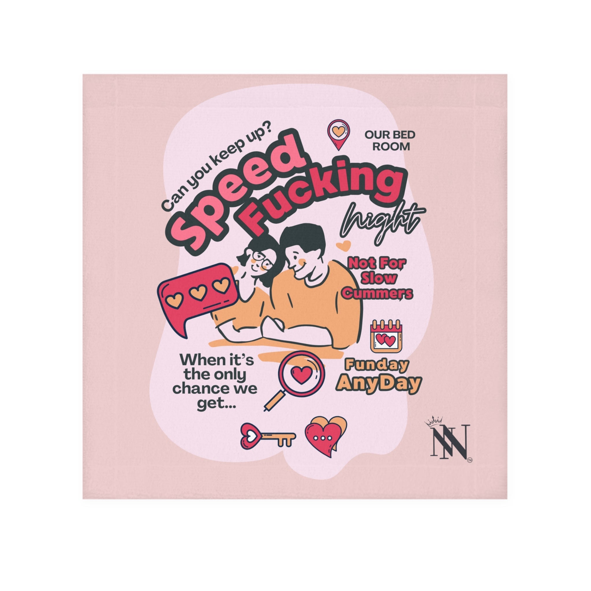 Speed Fucking Night | Mix & Match Lils’ Fun-Flirty Lovers’ Towels