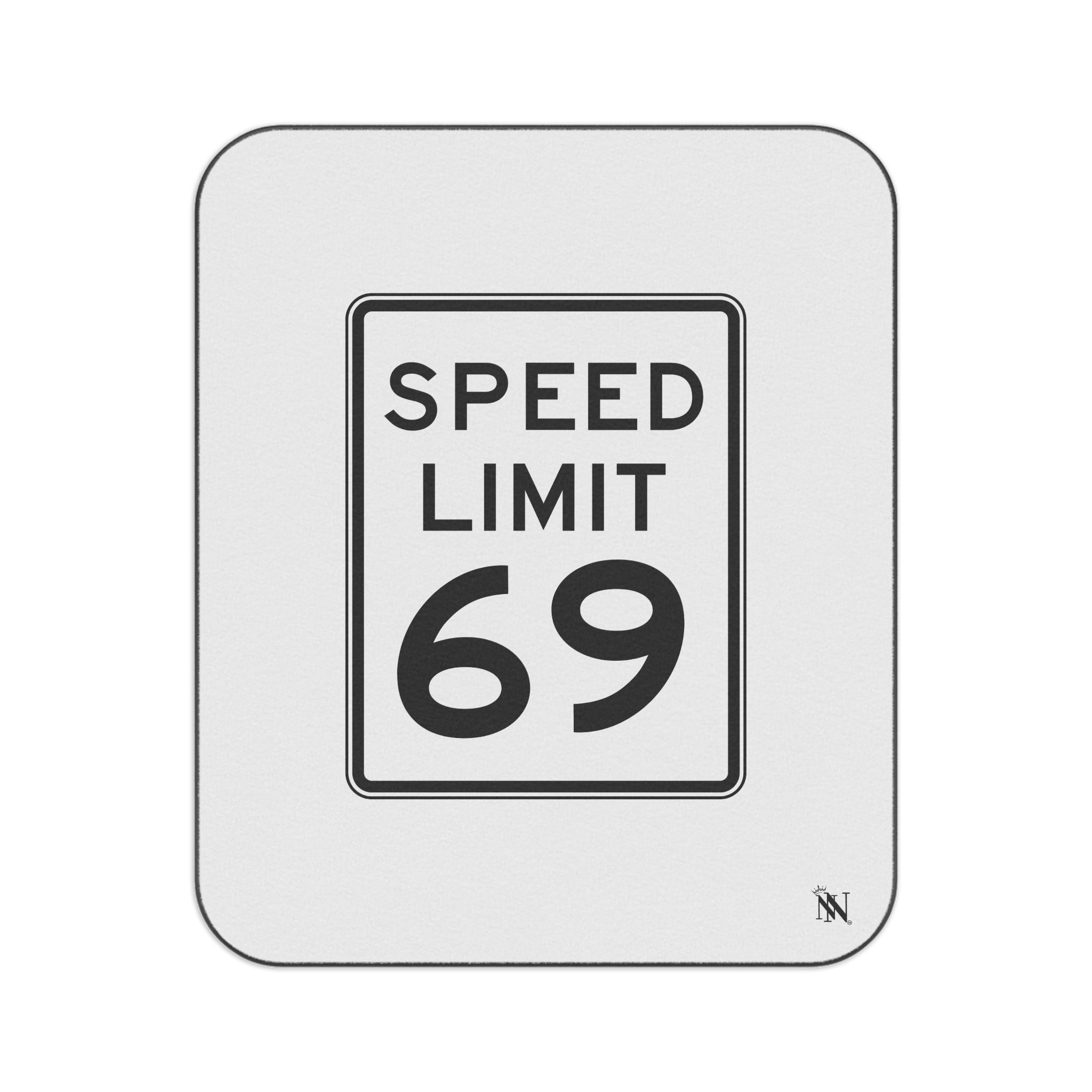 Speed Limit 69 | Mix Match Fun-Flirty Lovers’ Water-Resistant Blankets