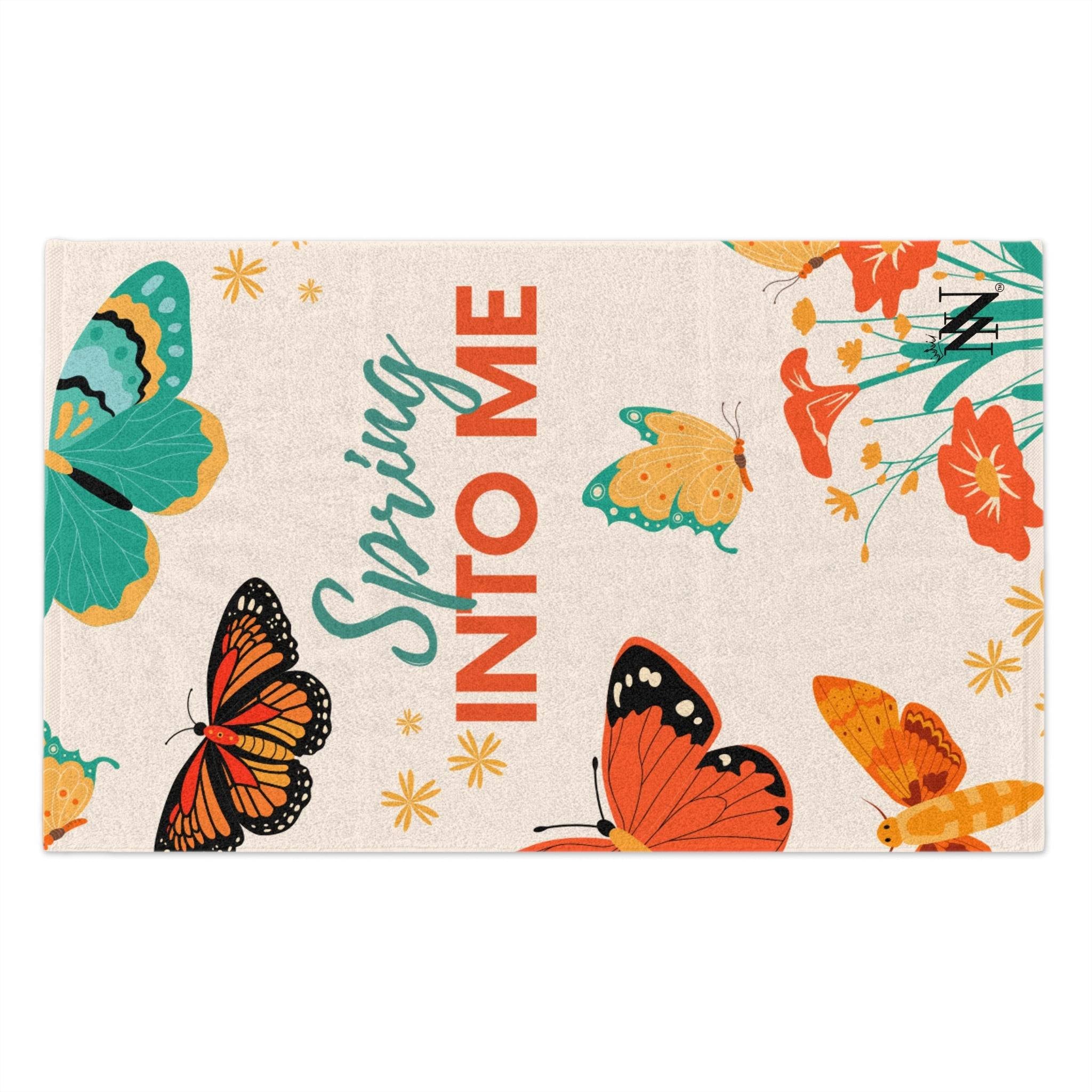 Spring Into Me | Mix & Match Soft Fun-Flirty Lovers’ Towels