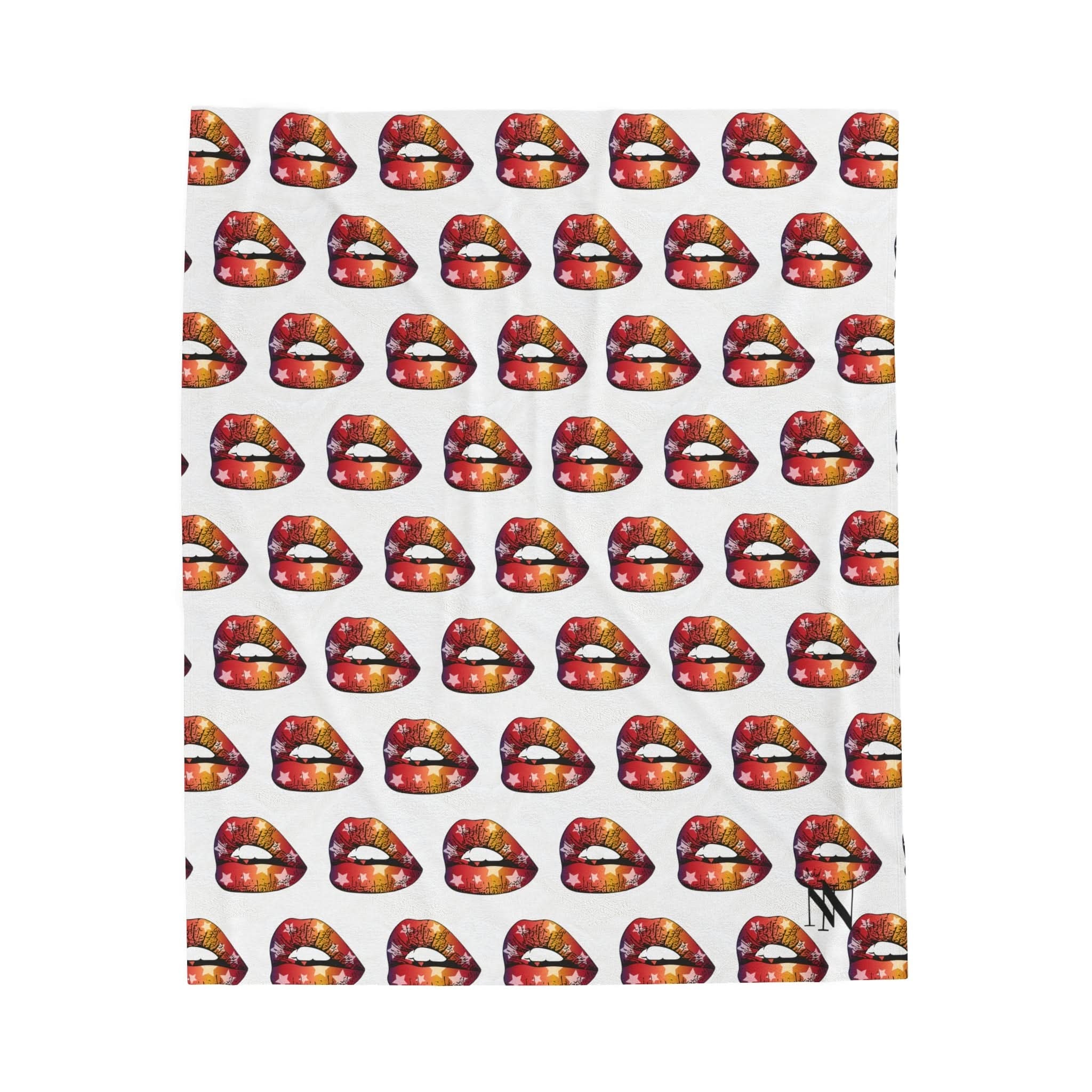 Star Kiss Lips | Mix & Match Fun-Flirty Lovers’ Blankets