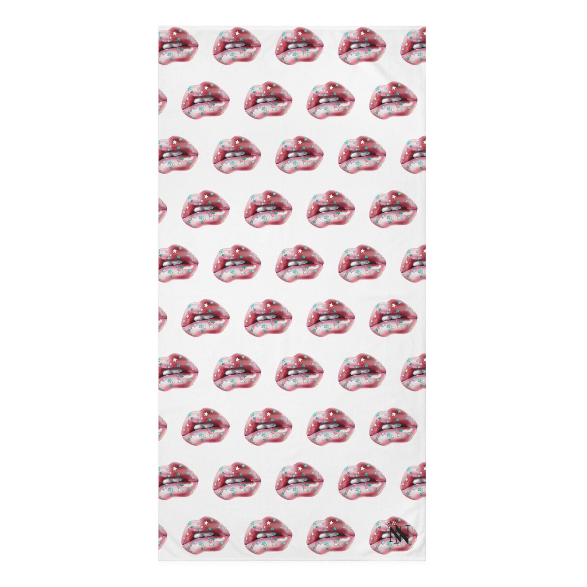 Star Lips Fun XL Cum Towel | Big Bold & Sexy Stylish