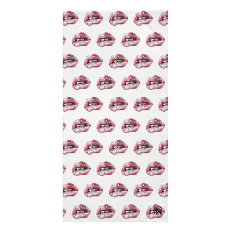 Star Lips Fun XL Cum Towel | Big Bold & Sexy Stylish