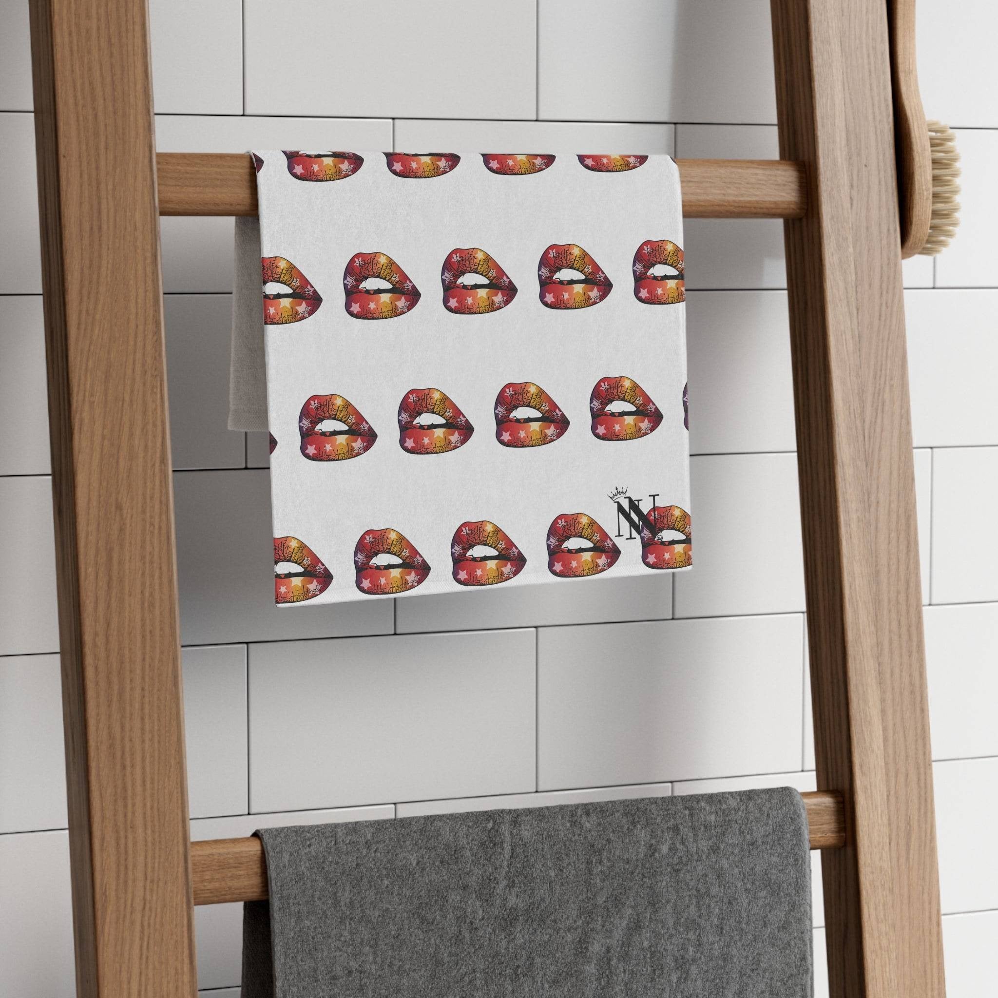 Star Lips | Mix & Match Soft Fun-Flirty Lovers’ Towels