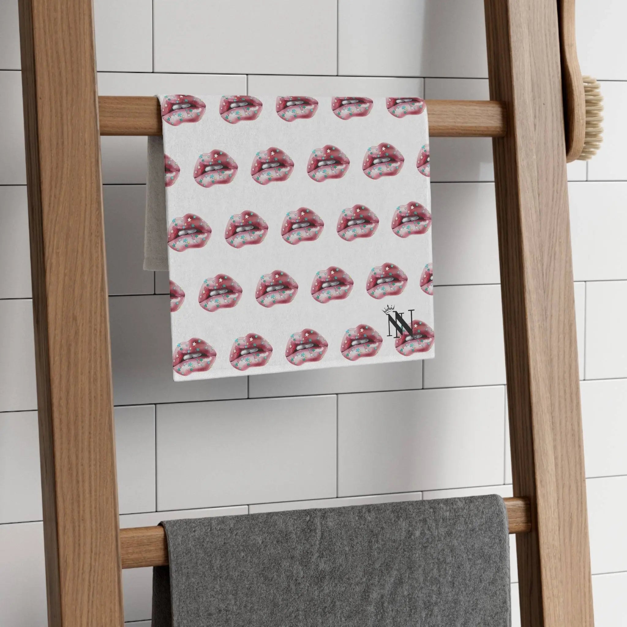 Starry Lips | Mix & Match Soft Fun-Flirty Lovers’ Towels