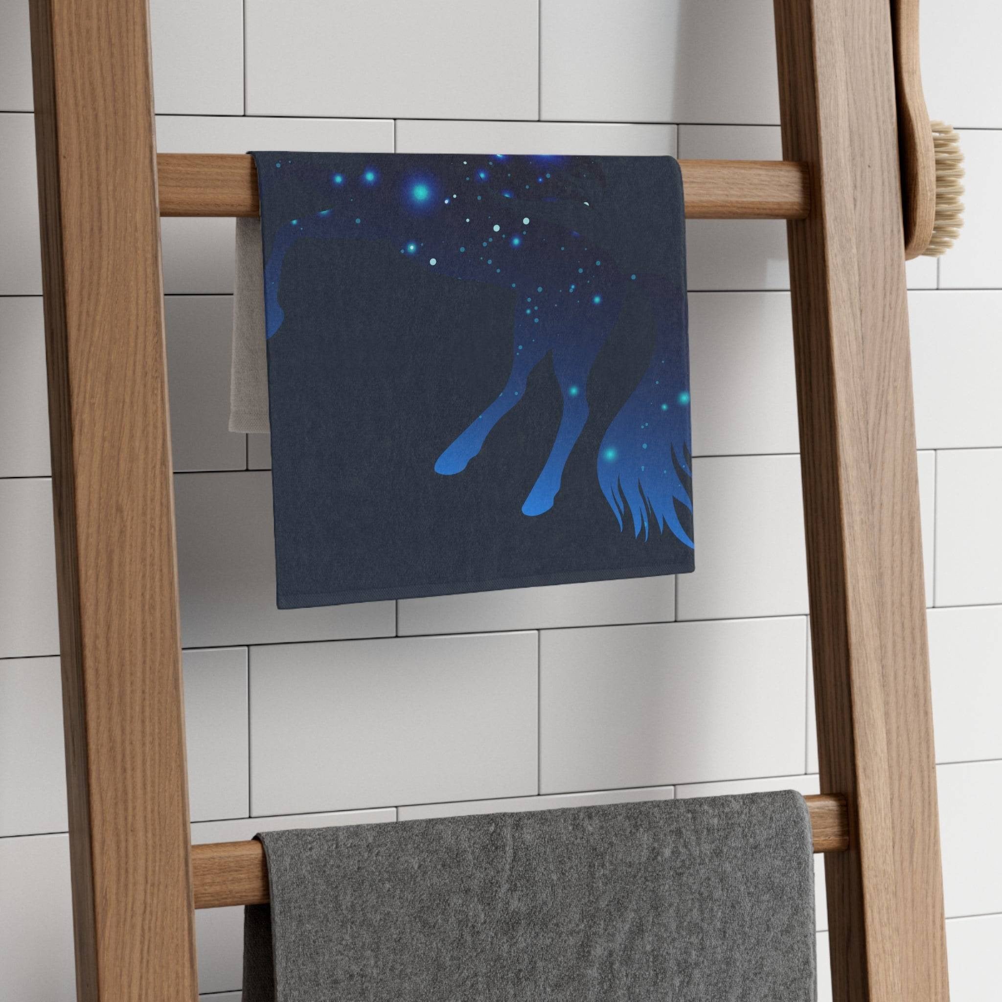 Starry Sky Unicorn | Mix & Match Soft Fun-Flirty Lovers’ Towels