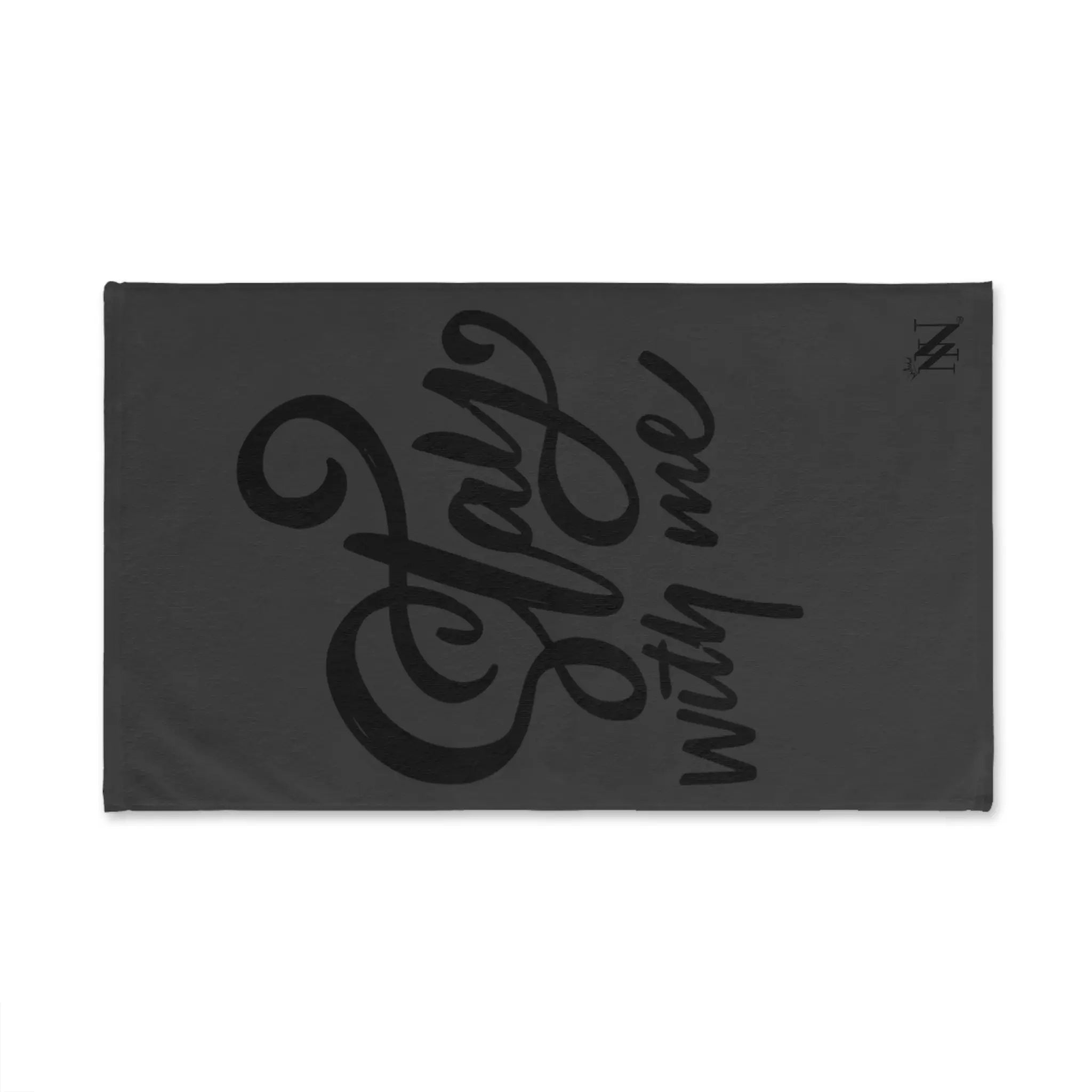 Stay With Me Dark Grey | Mix & Match Original Fun-Flirty Lovers’ Towels