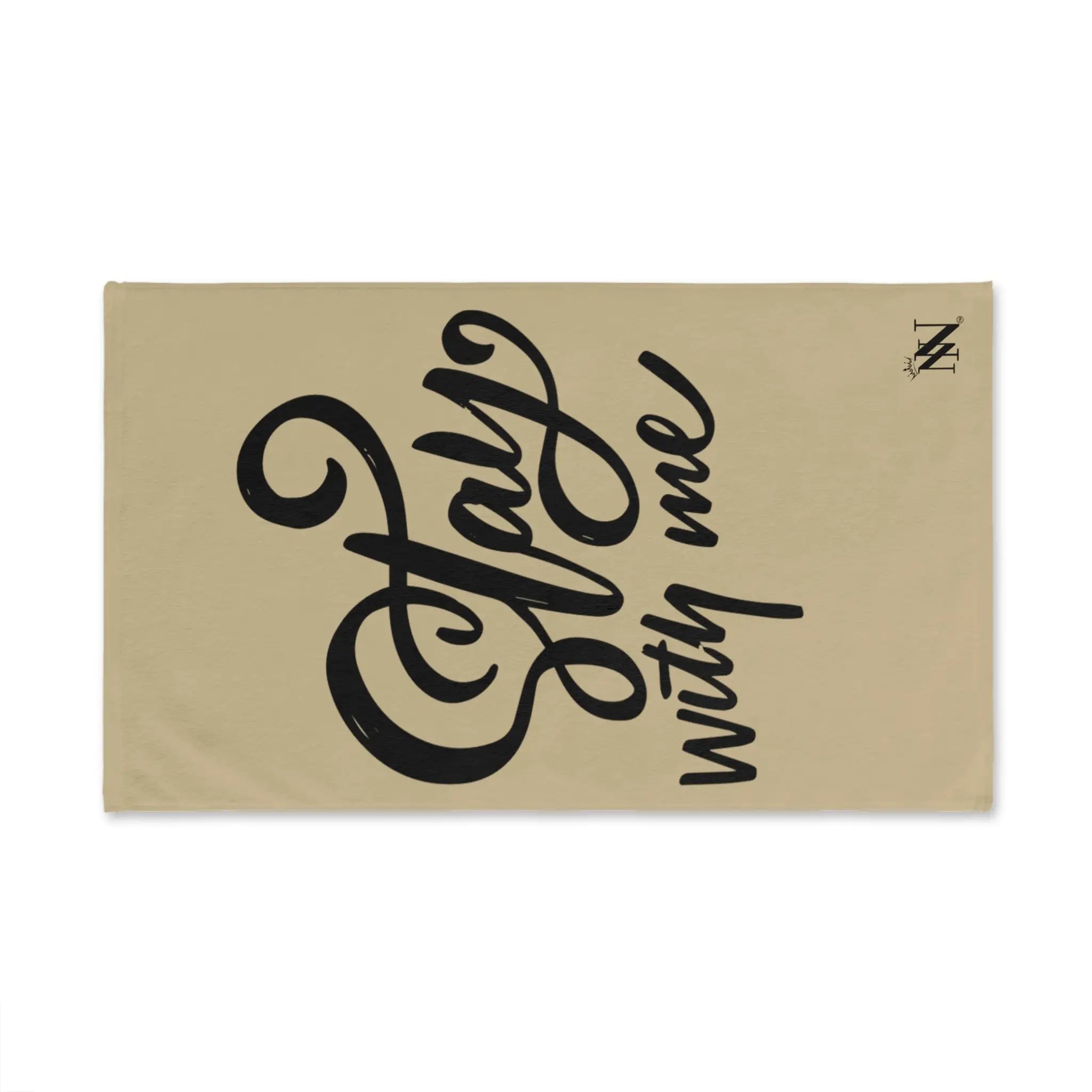 Stay With Me Gold | Mix & Match Original Fun-Flirty Lovers’ Towels