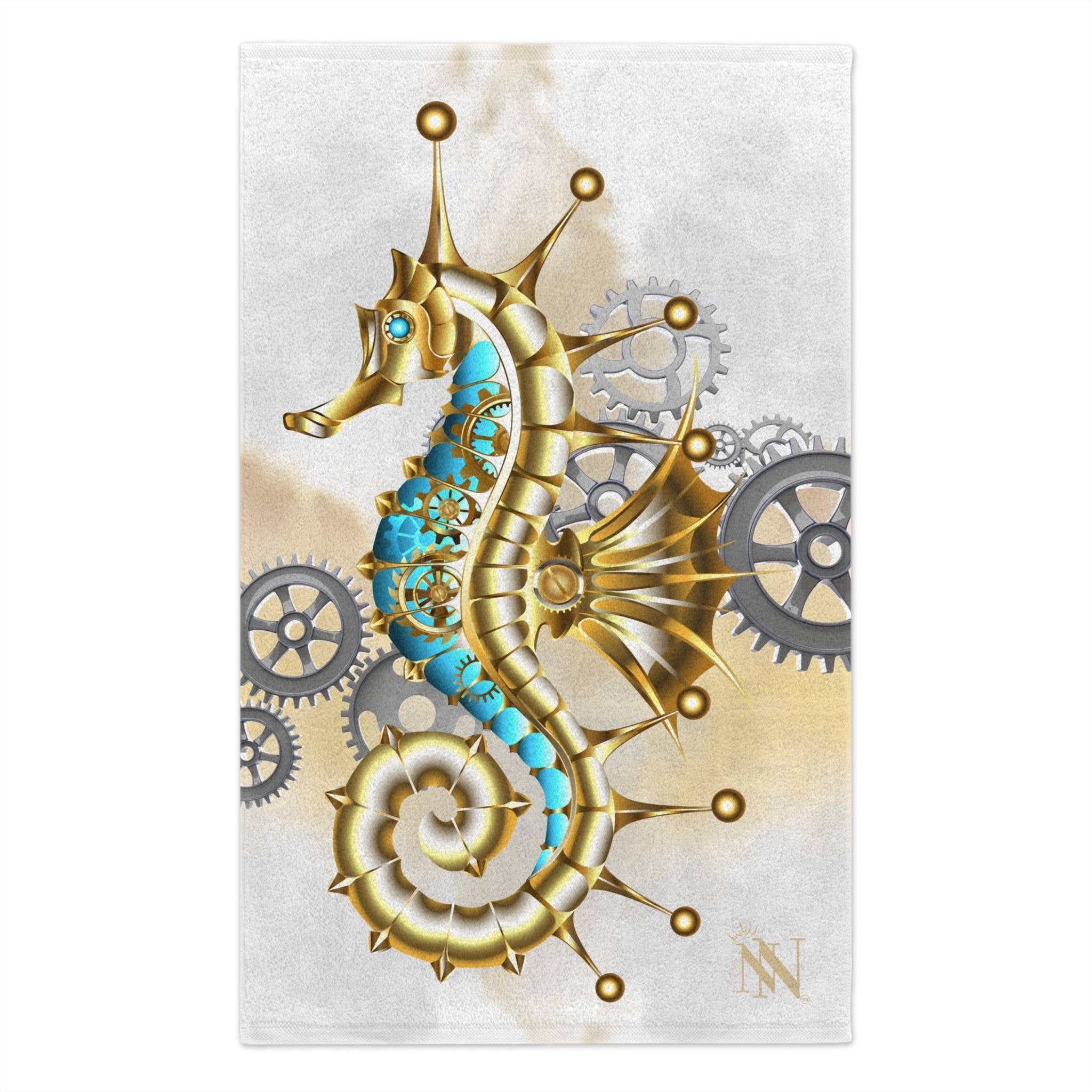 Steampunk Seahorse | Mix & Match Soft Fun-Flirty Lovers’ Towels