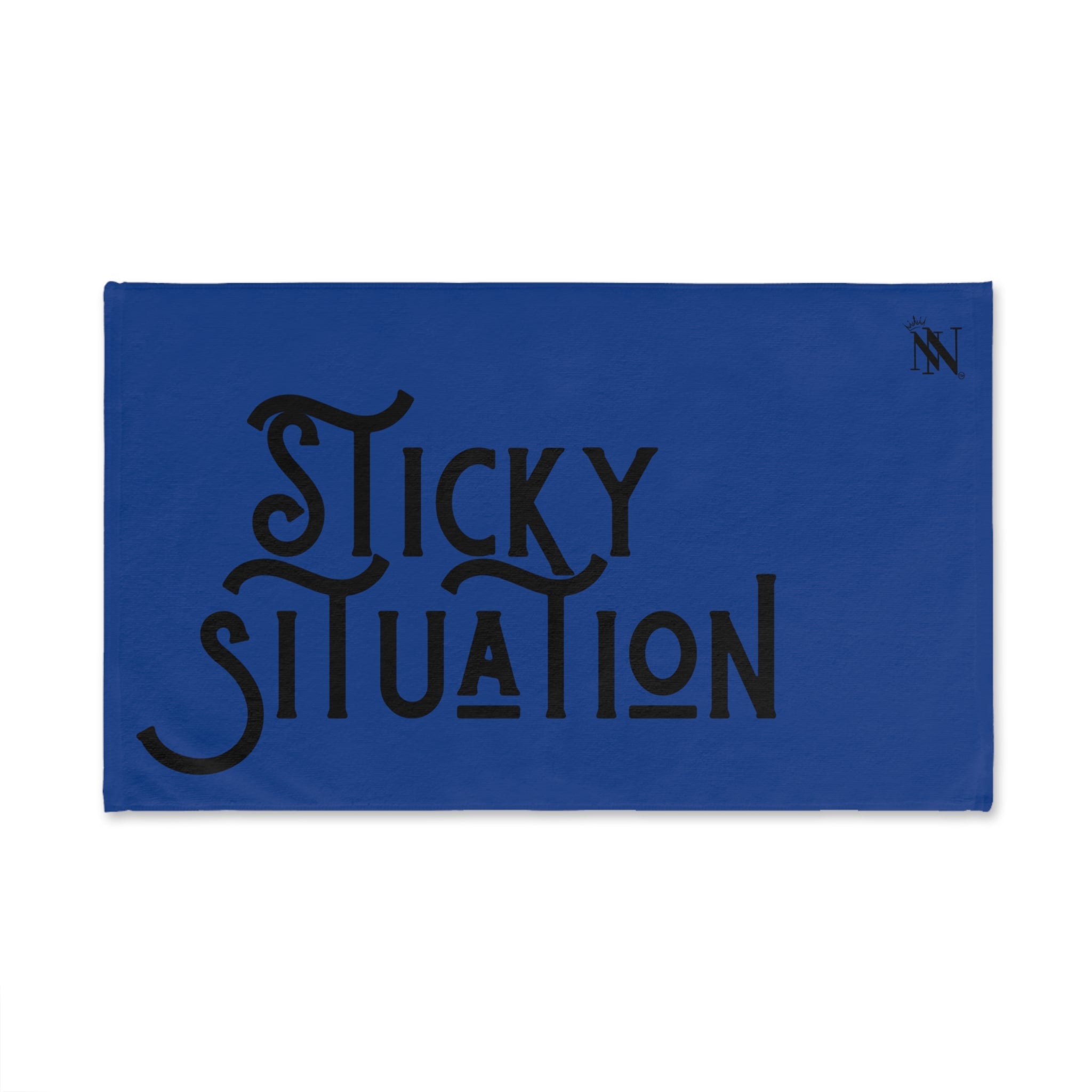 Sticky Situation Blue | Mix & Match Original Fun-Flirty Lovers’ Towels