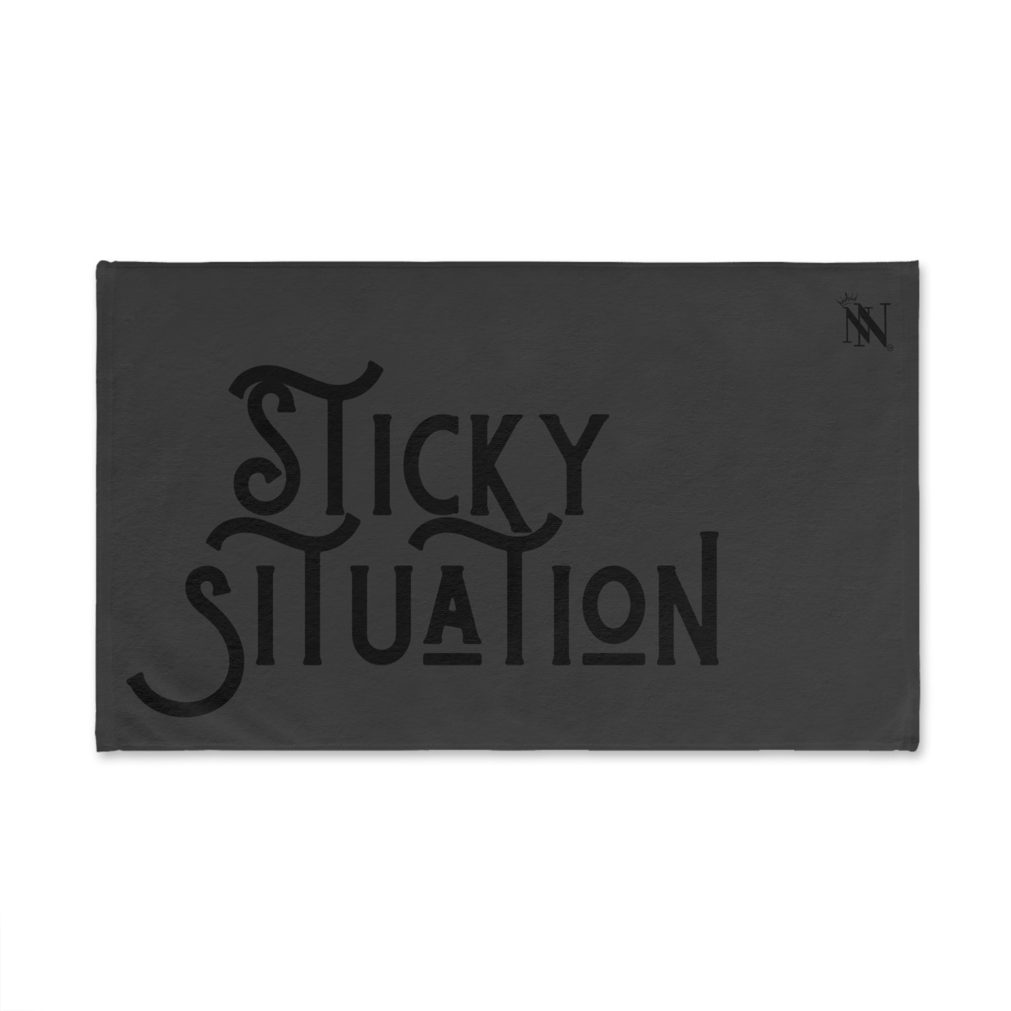 Sticky Situation Dark Grey | Mix & Match Original Fun-Flirty Lovers’ Towels