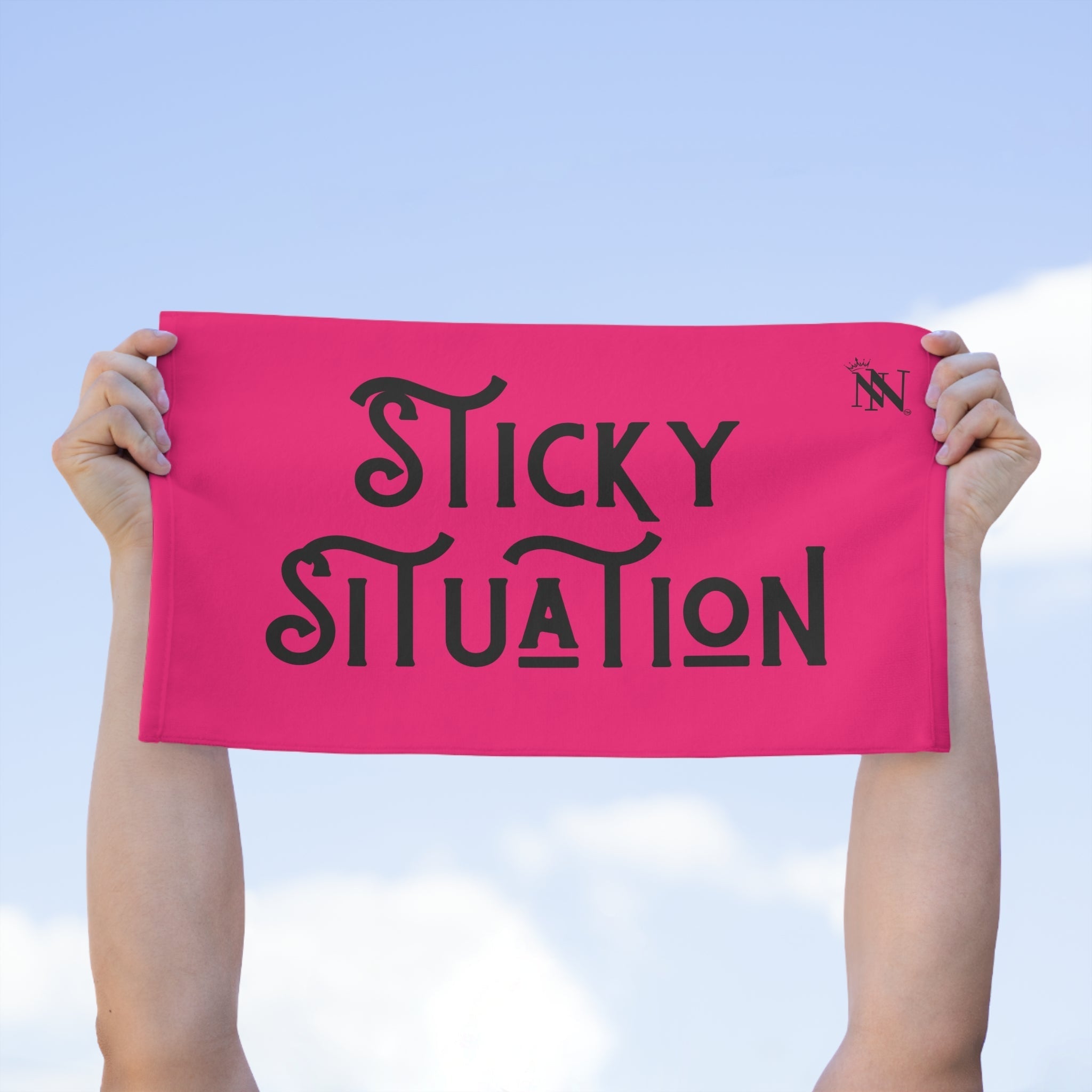 Sticky Situation Pink Mix & Match Soft Sex Towels | Naughty Lovers’ Gifts