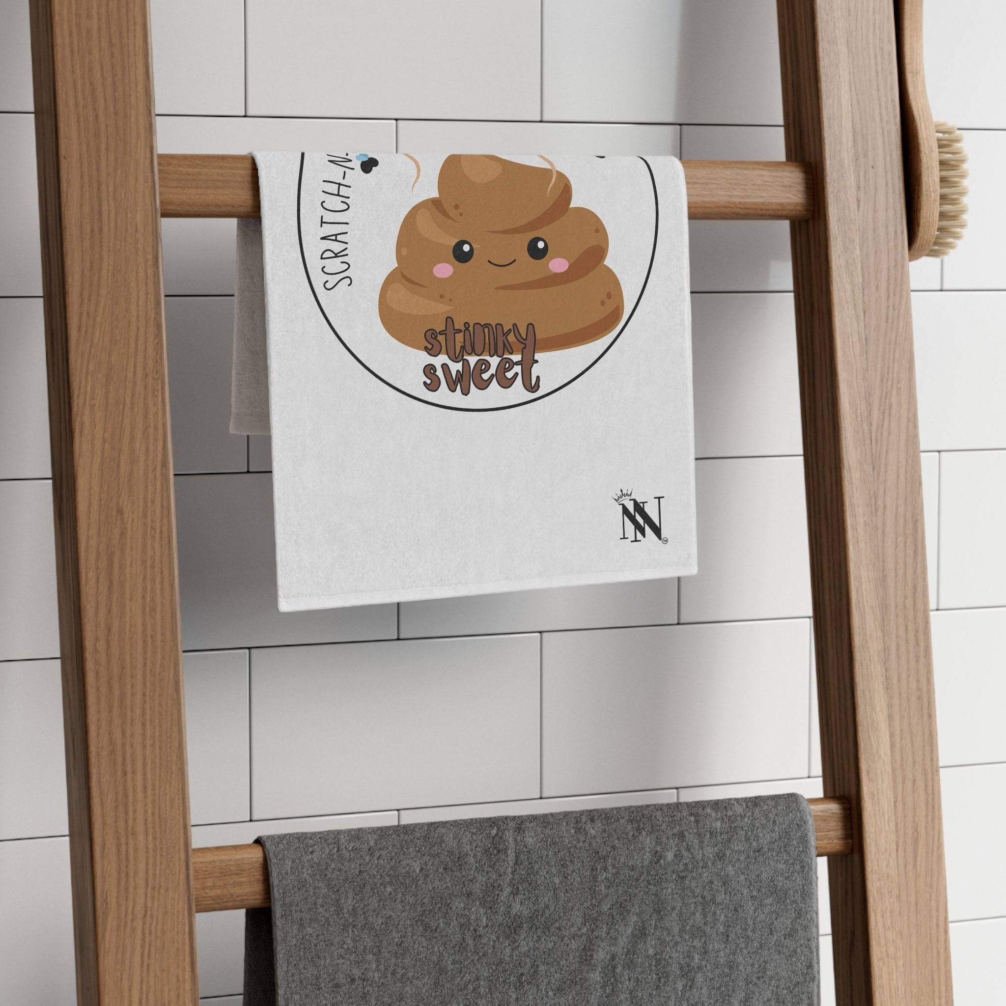 Stinky Sweet Scratch-N-Sniff | Mix & Match Soft Fun-Flirty Lovers’ Towels
