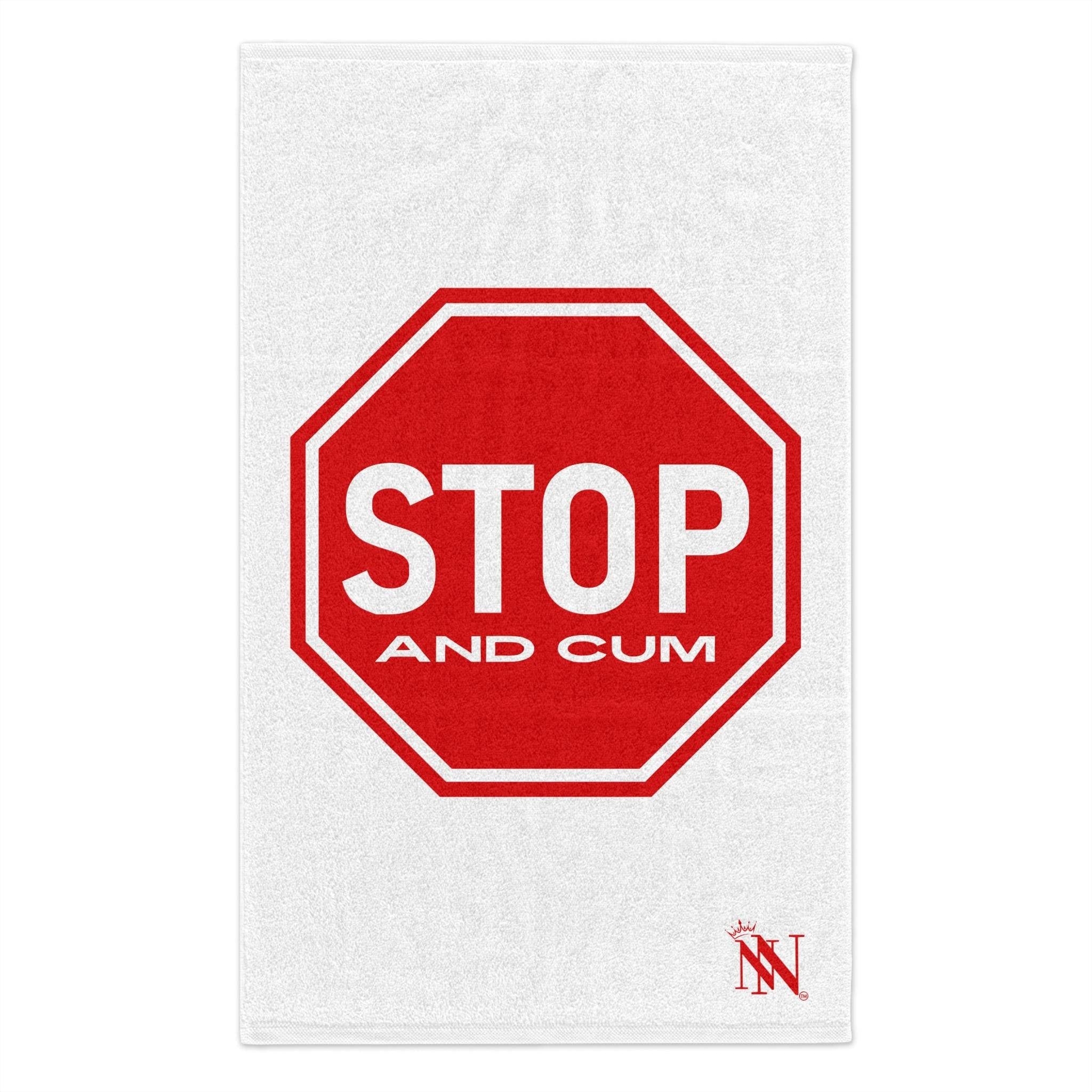 Stop and Cum | Mix & Match Soft Fun-Flirty Lovers’ Towels