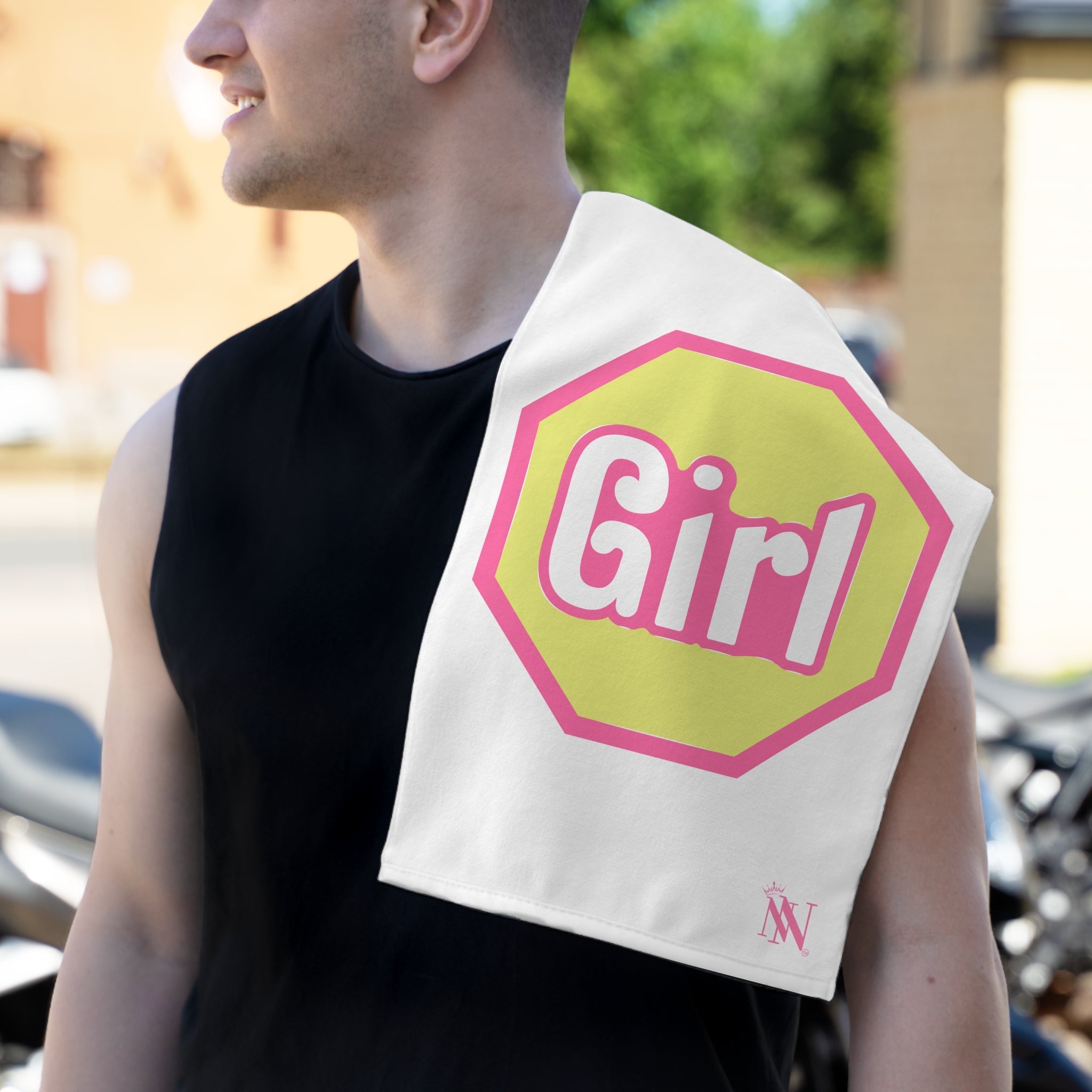 Stop Girl Stop | Mix & Match Soft Fun-Flirty Lovers’ Towels