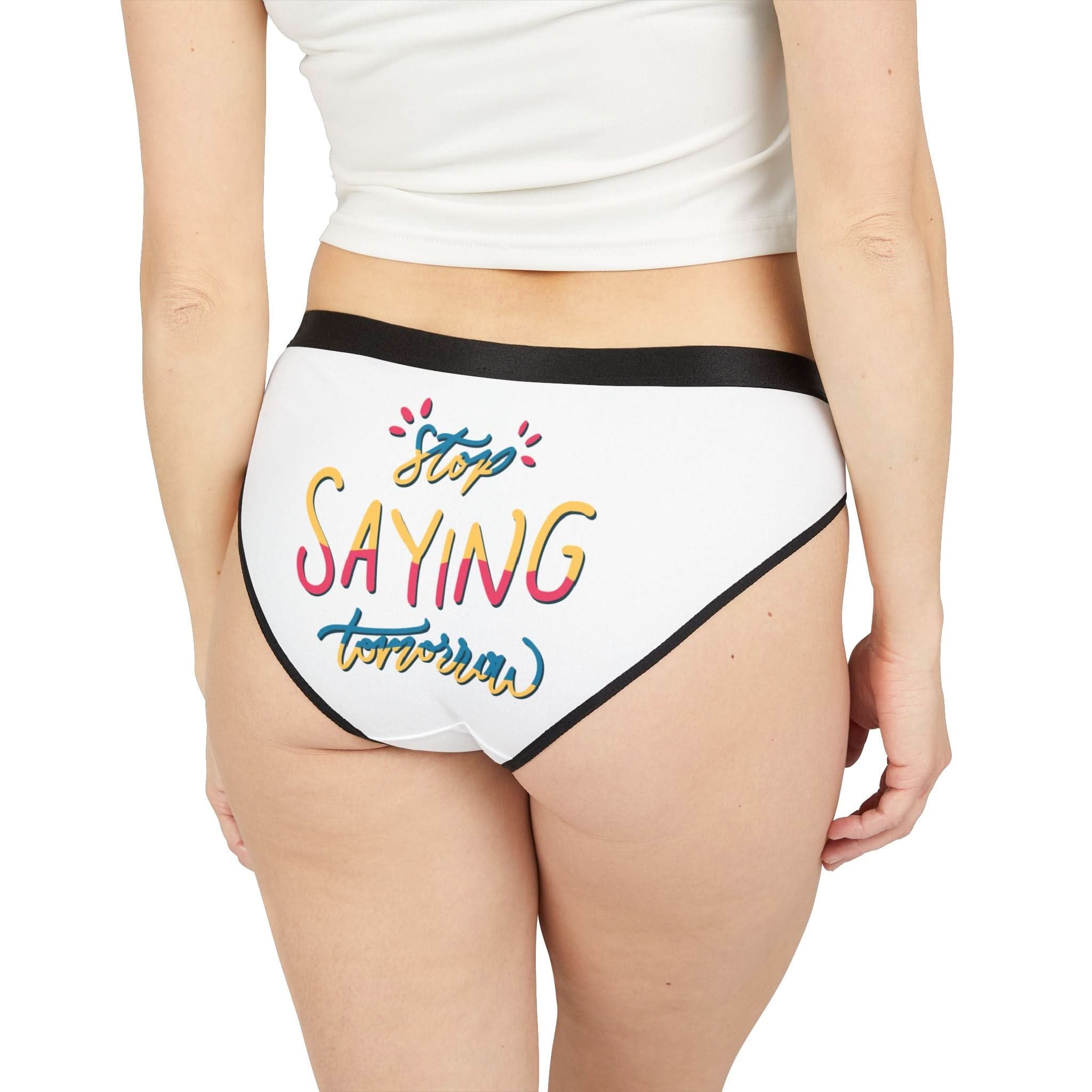 Stop Saying Tomorrow | Mix & Match Women’s Fun-Flirty Lovers’ Panties