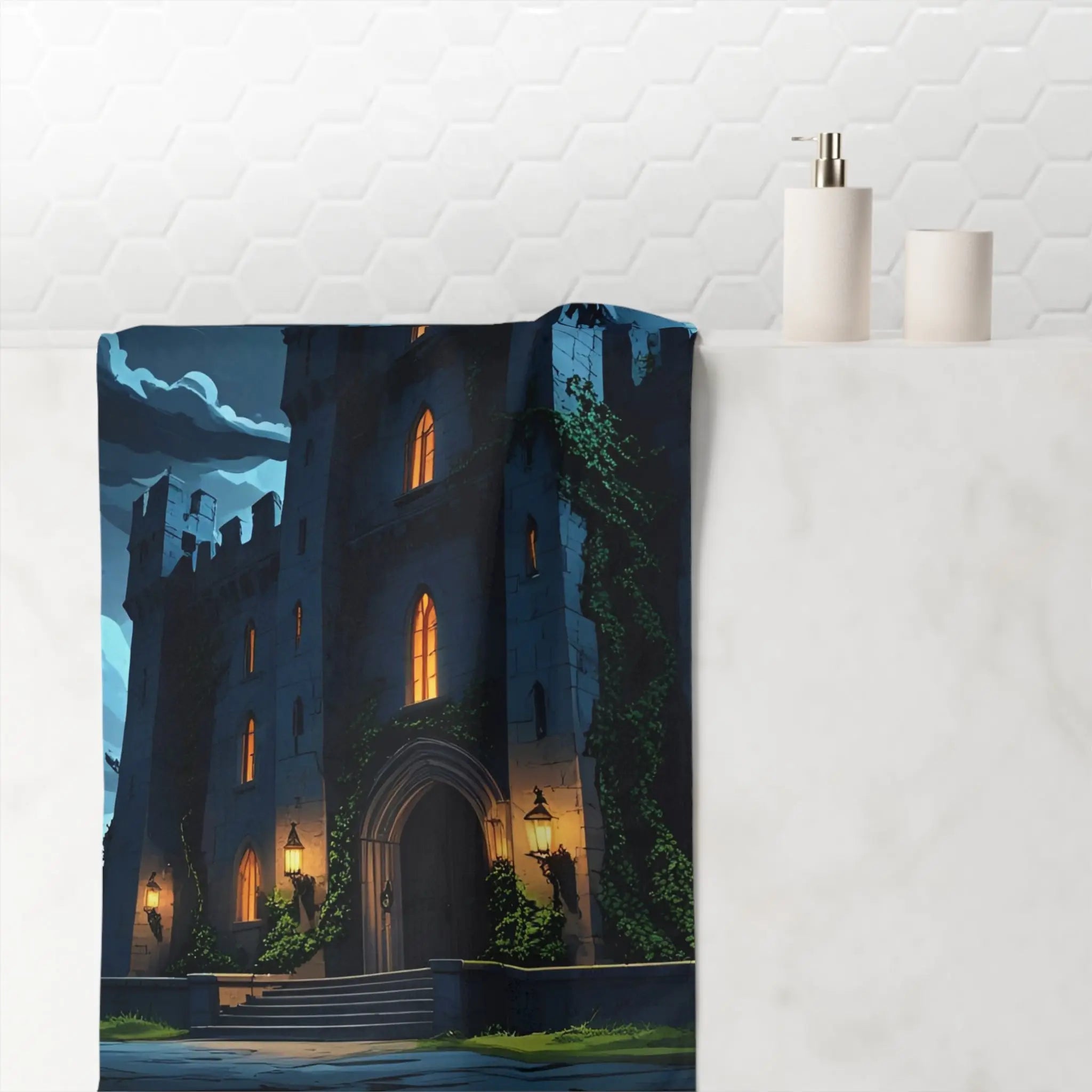 Stormy Night Castle Roleplay | Mix & Match XL Fun-Flirty Lovers’ Towels