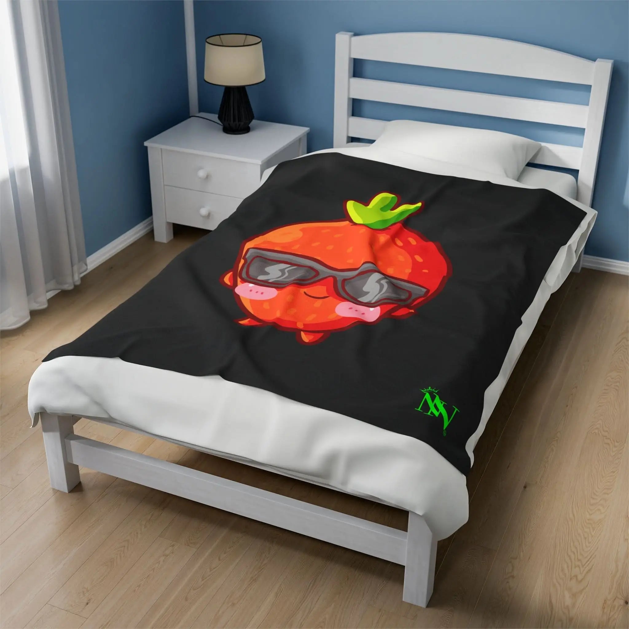 Strawberry Boss | Mix & Match Fun-Flirty Lovers’ Blankets