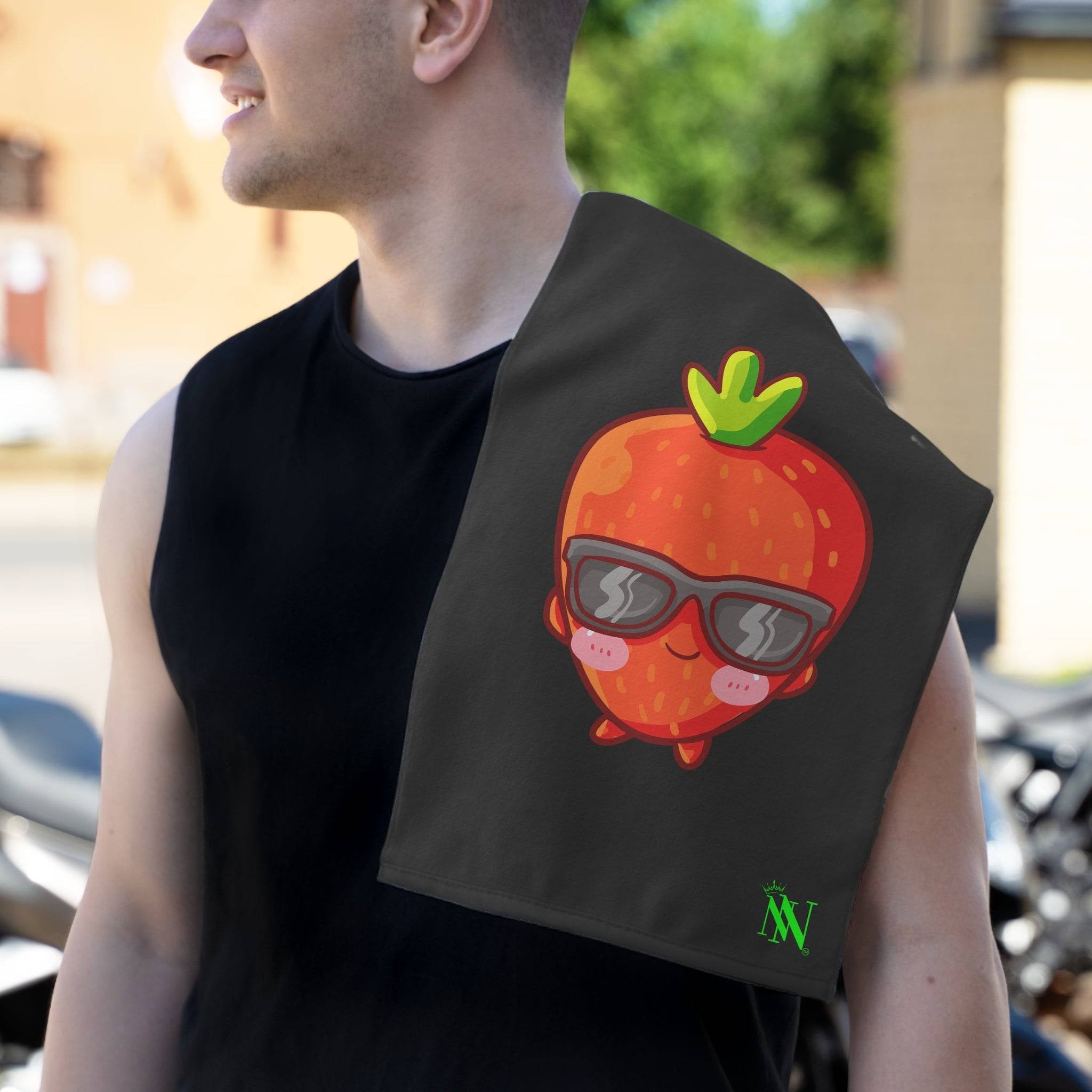 Strawberry Boss | Mix & Match Soft Fun-Flirty Lovers’ Towels