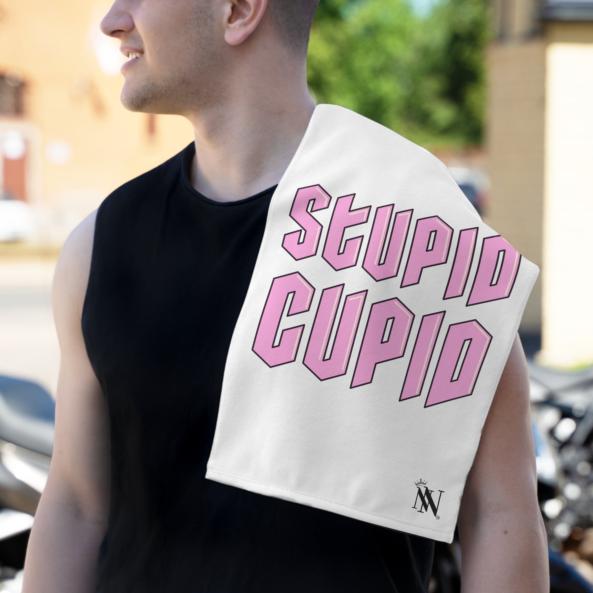 Stupid Cupid | Mix & Match Soft Fun-Flirty Lovers’ Towels