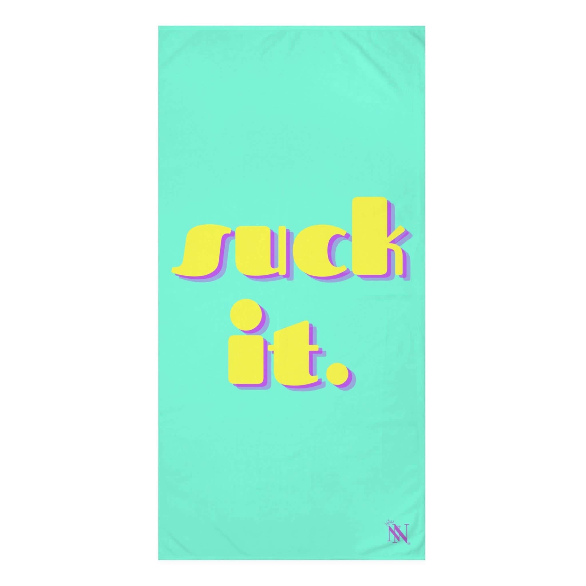 suck it. | Mix & Match Naughty XL Fun-Flirty Lovers’ Towels