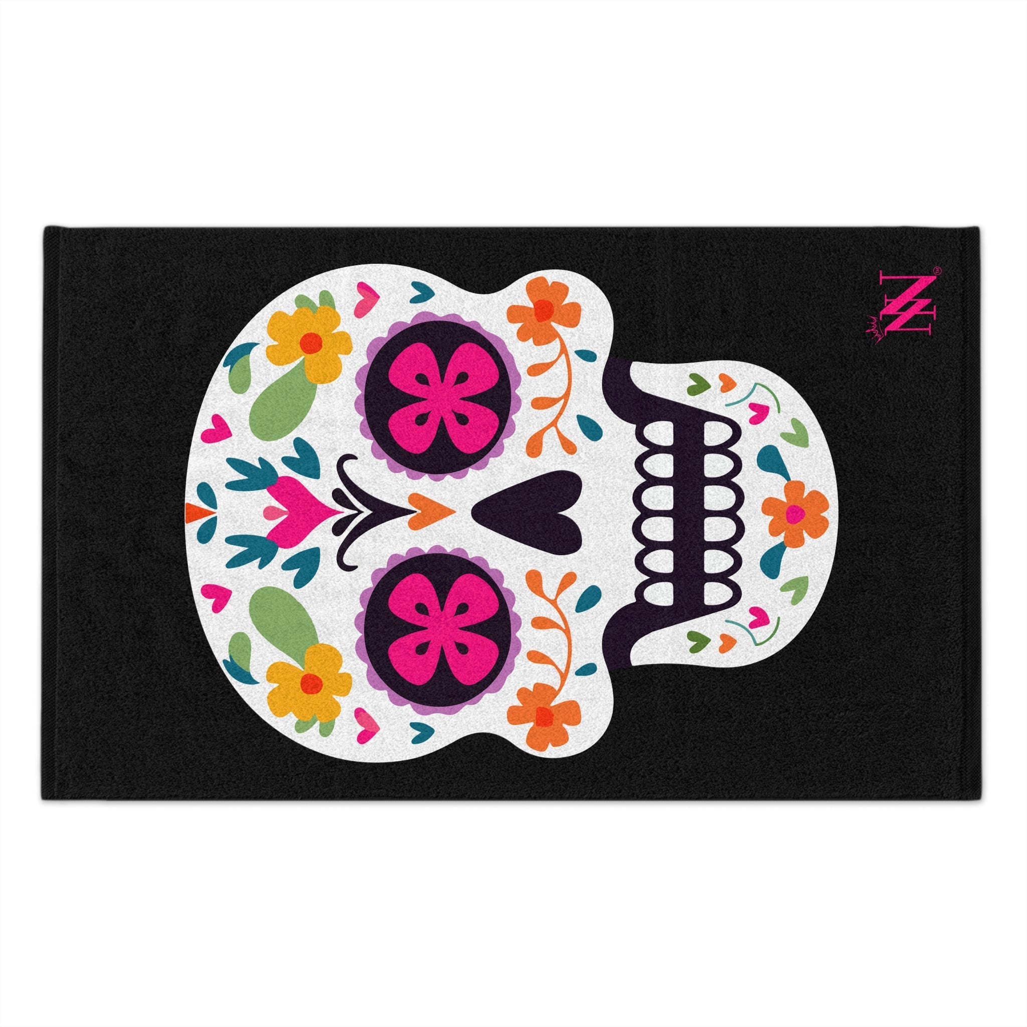 Sugar Skull Love | Mix & Match Soft Fun-Flirty Lovers’ Towels