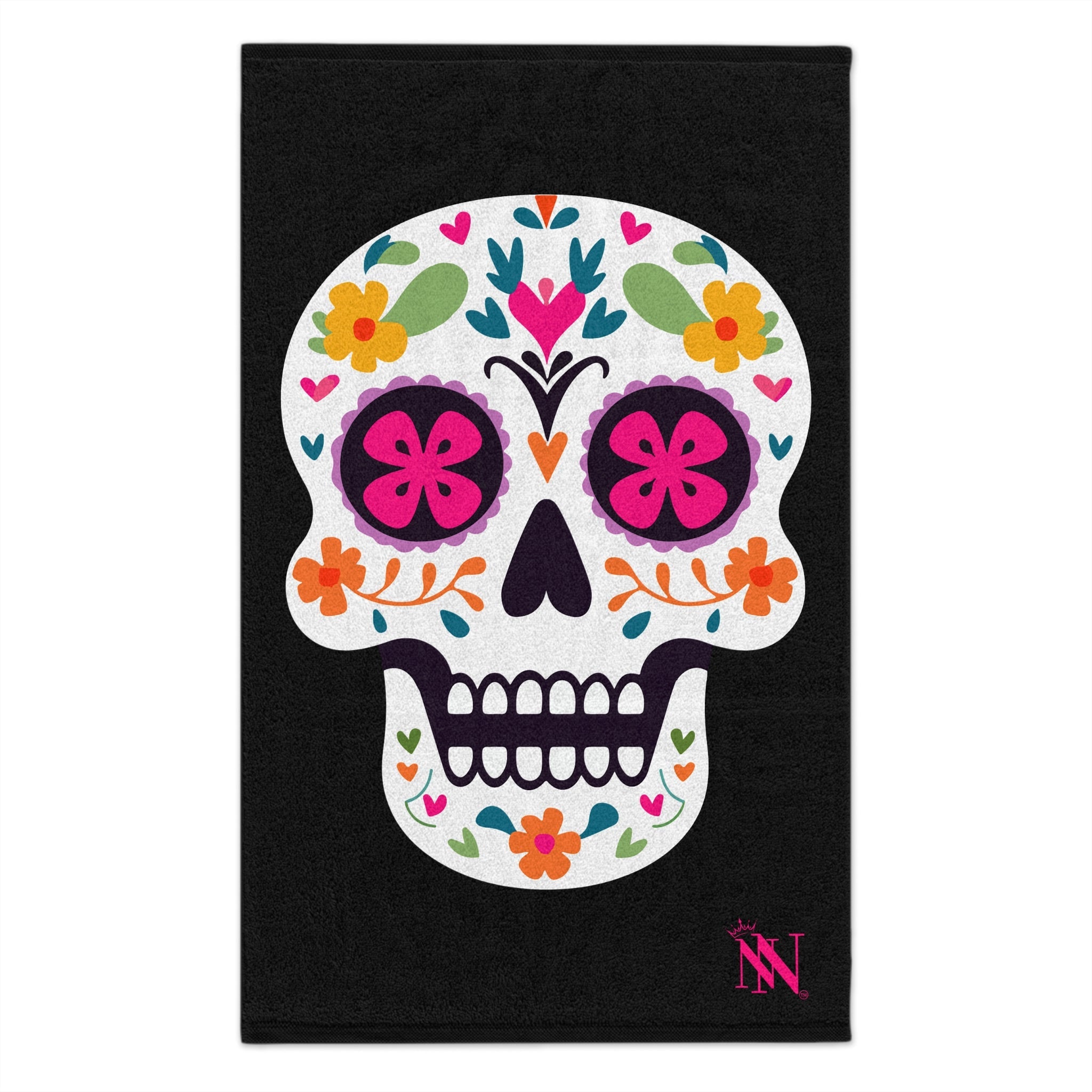 Sugar Skull Love | Mix & Match Soft Fun-Flirty Lovers’ Towels